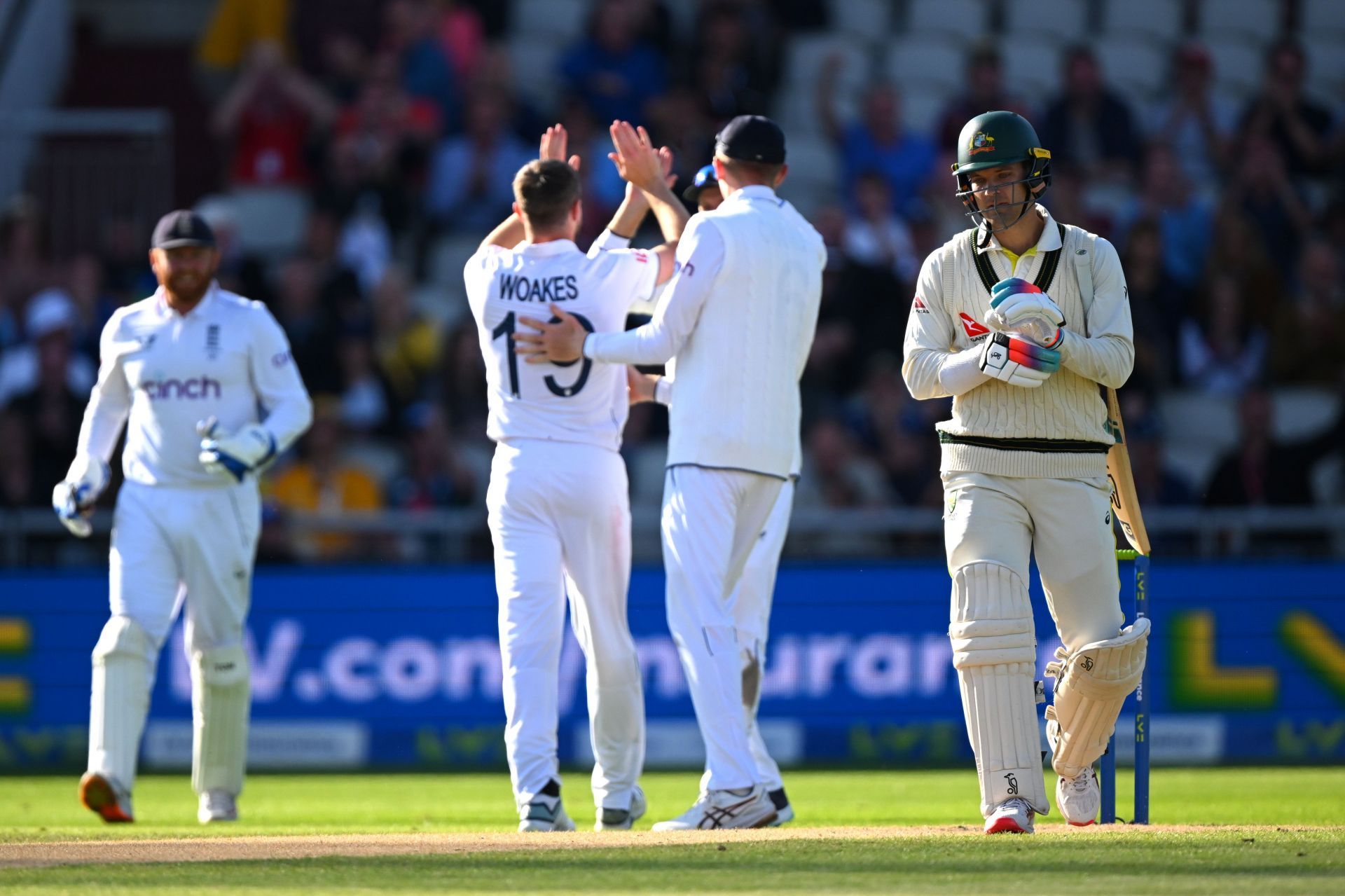 England v Australia - LV= Insurance Ashes 4th Test Match: Day One
