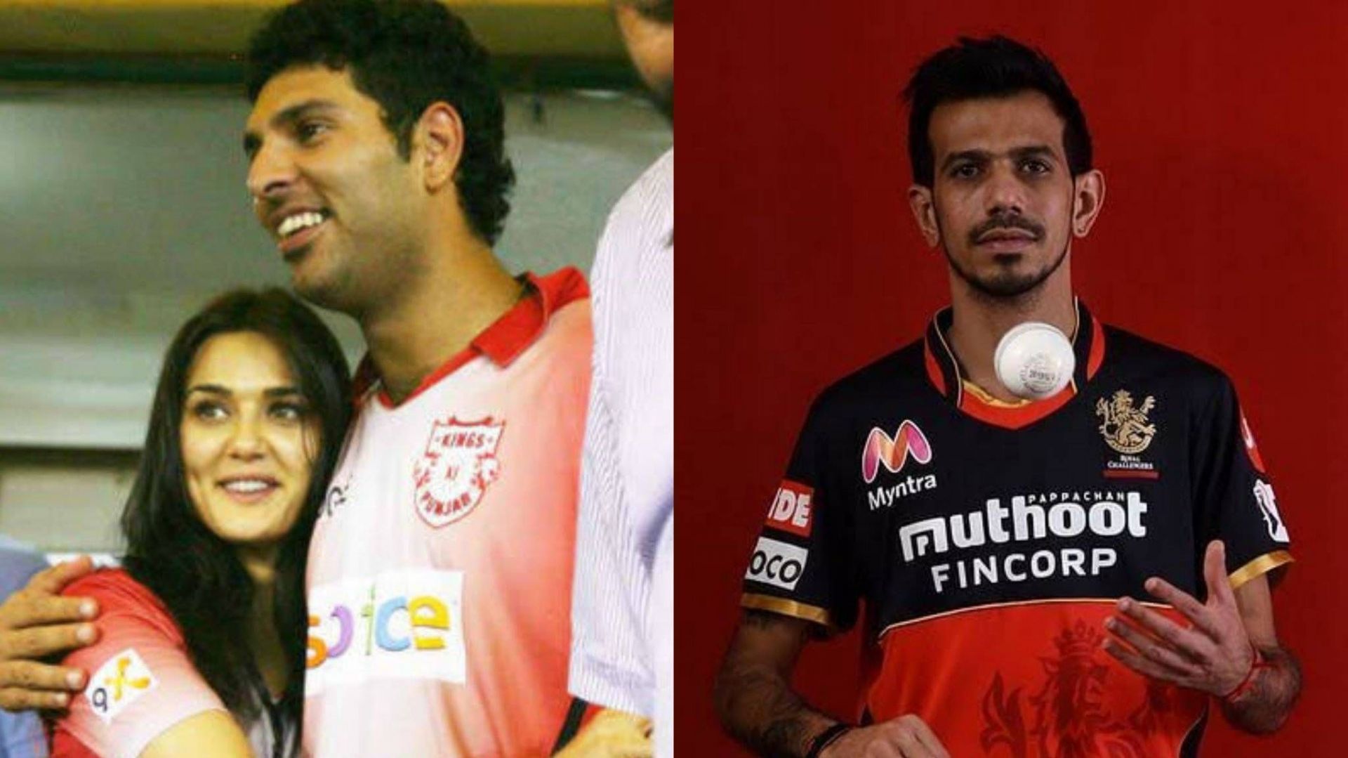 Yuvraj Singh and Yuzvendra Chahal