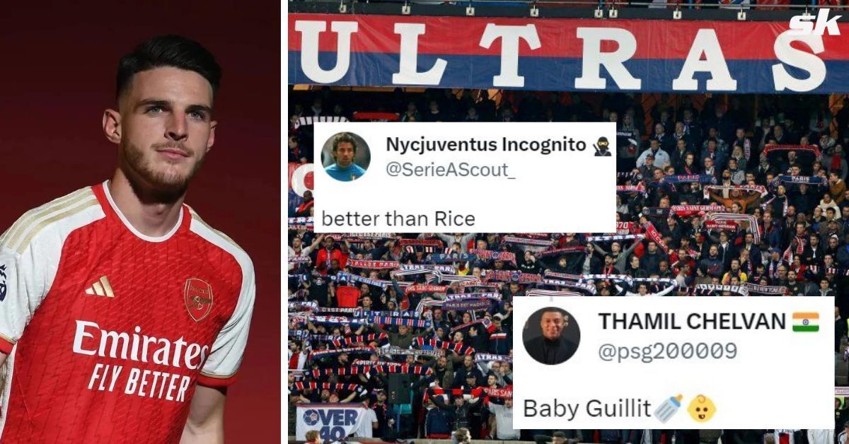 PSG fans were thrilled with youngster