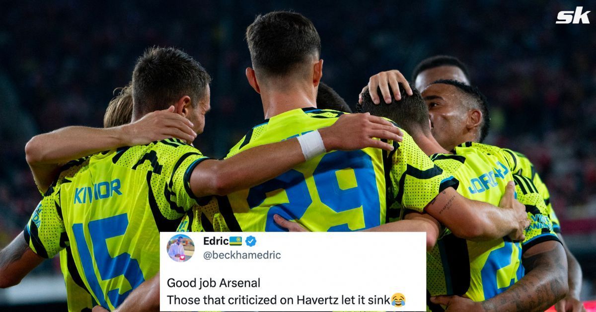 Fans have reacted to Arsenal