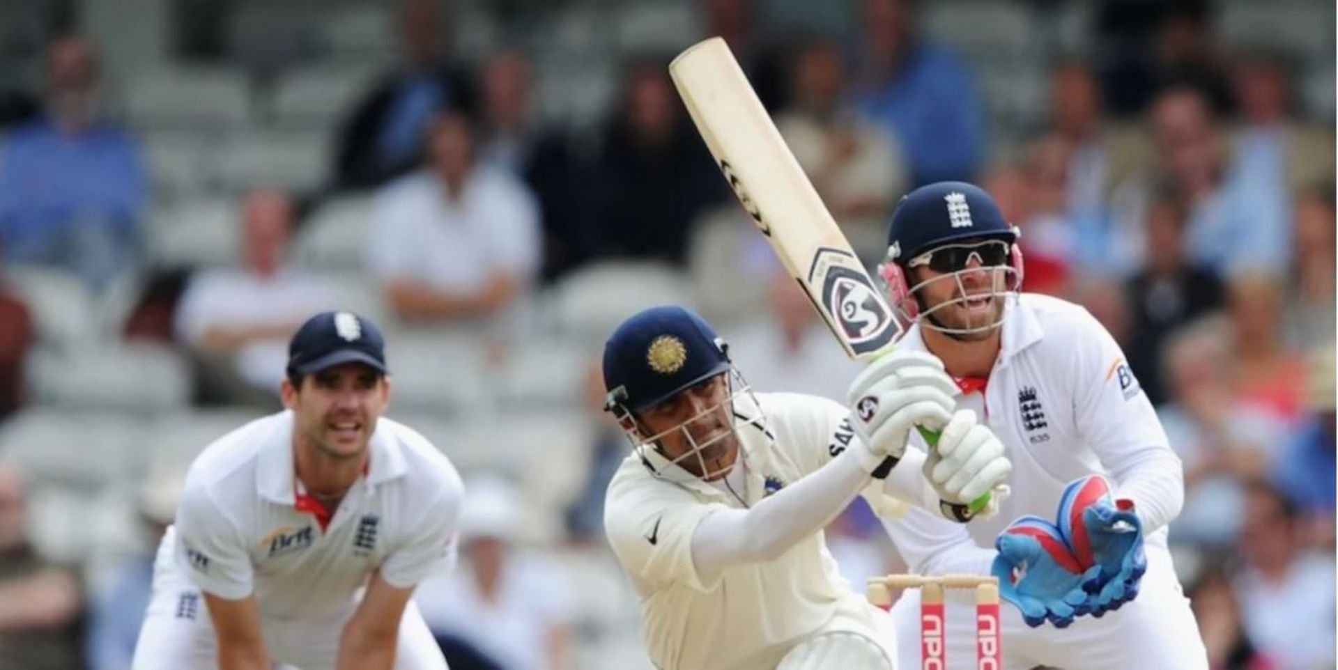 Rahul Dravid smashed a century in all but one match in the 2011 England Test series.