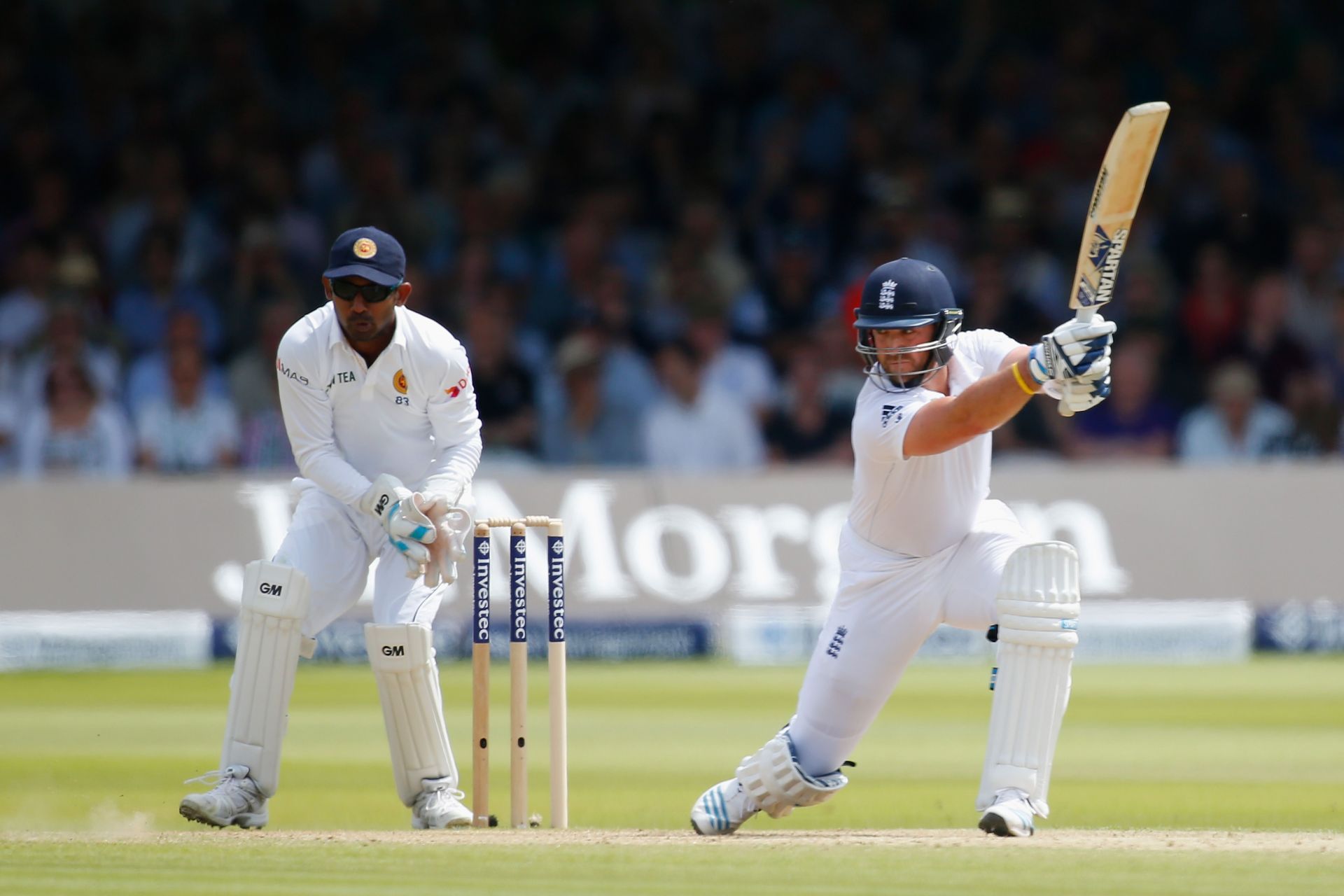 Matt Prior&#039;s rescue act helped England post 351 in the first innings of the SSC Test in 2007 (File image).