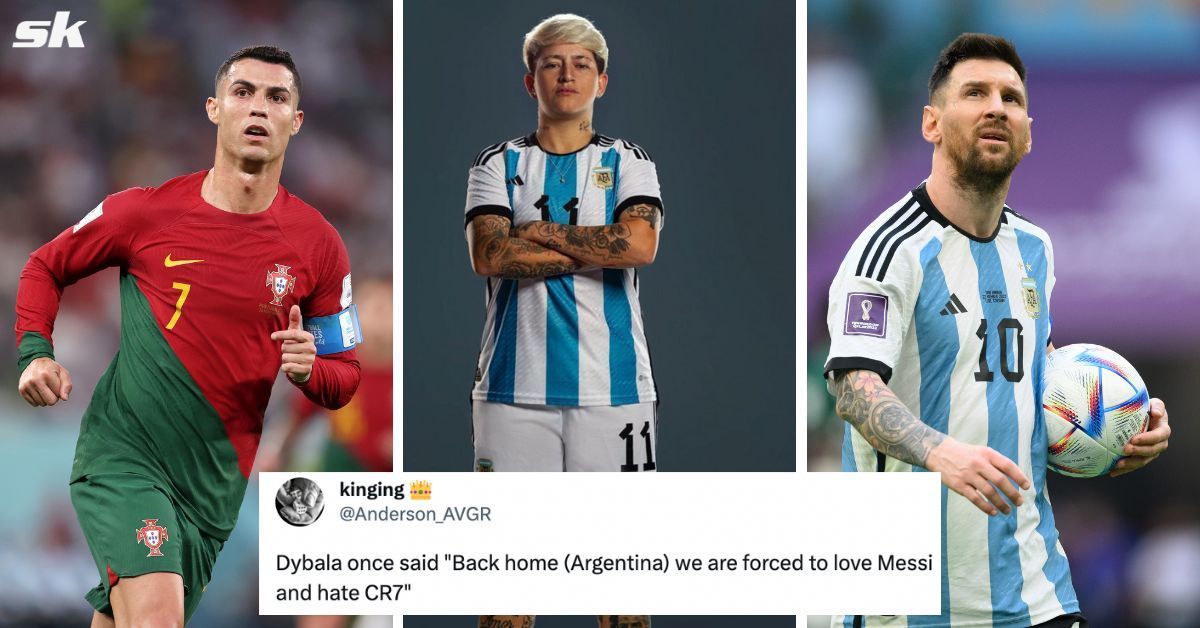 Yamila Rodriguez has found herself in the midst of the intense debate between Lionel Messi and Cristiano Ronaldo