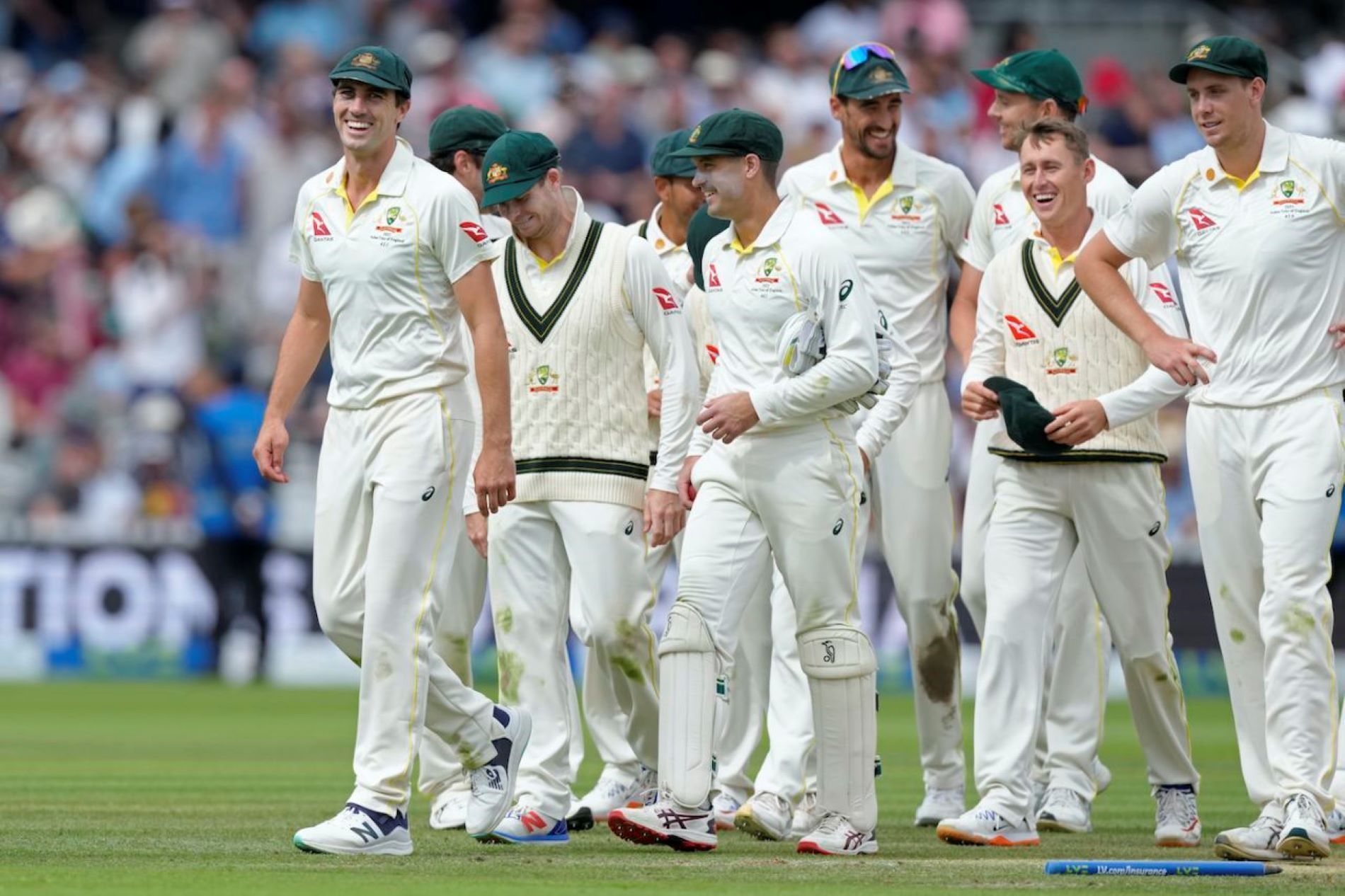Australia took a 2-0 lead with a 43-run victory at Lord