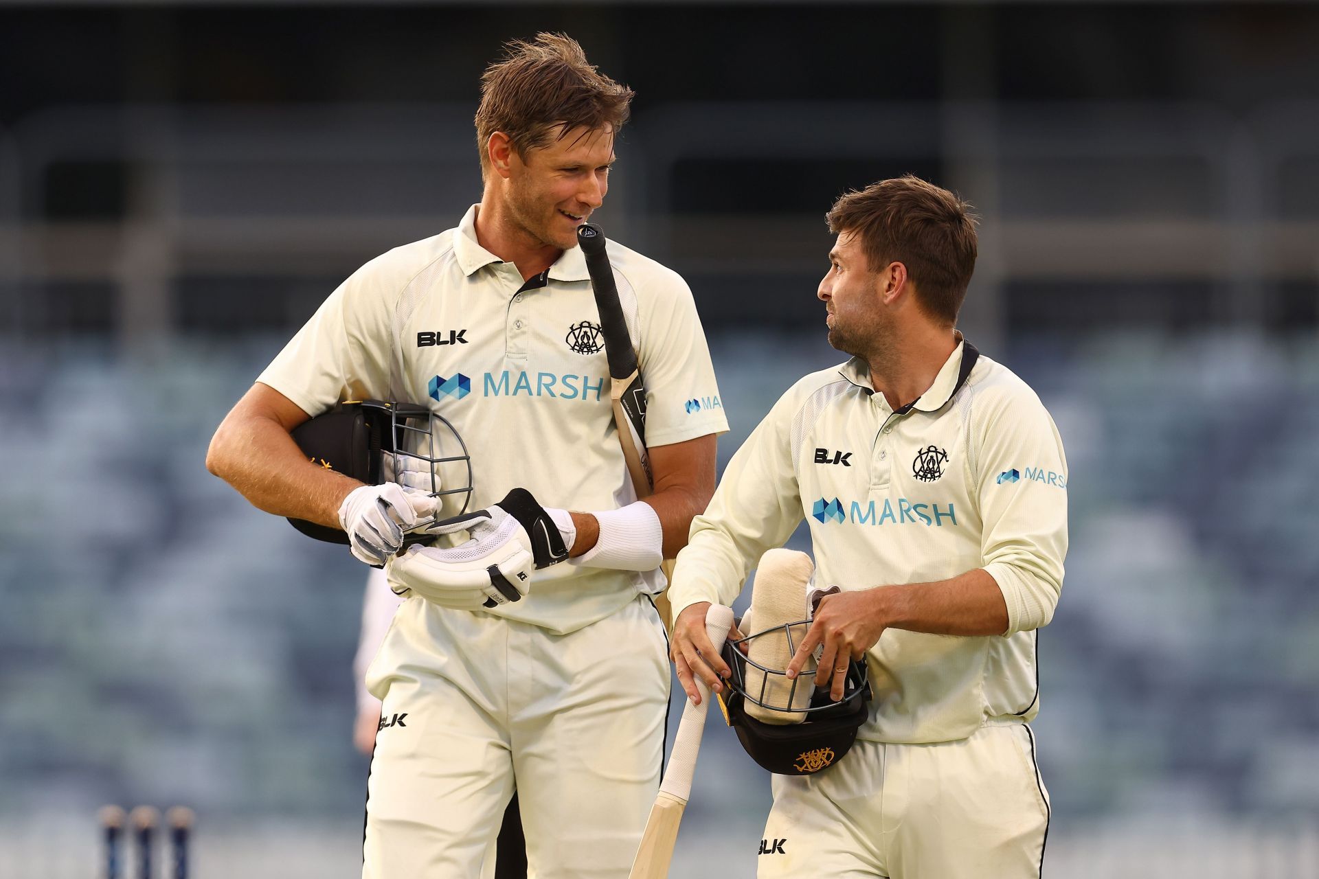 Gannon (L) made his presence felt with the bat for Western Australia in 2020 (File image).