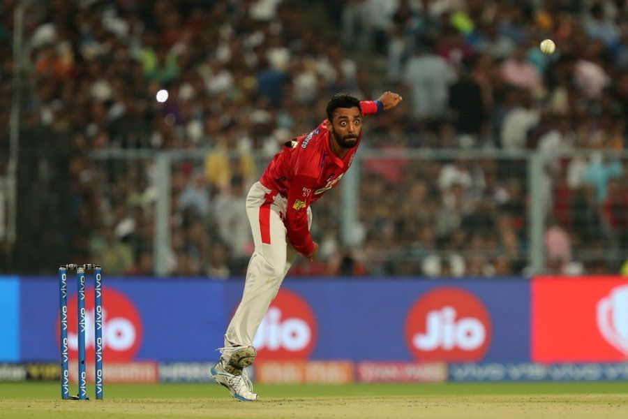 Varun Chakaravarthy made his IPL debut at Eden Gardens on March 27, 2019 [Credits: PBKS]