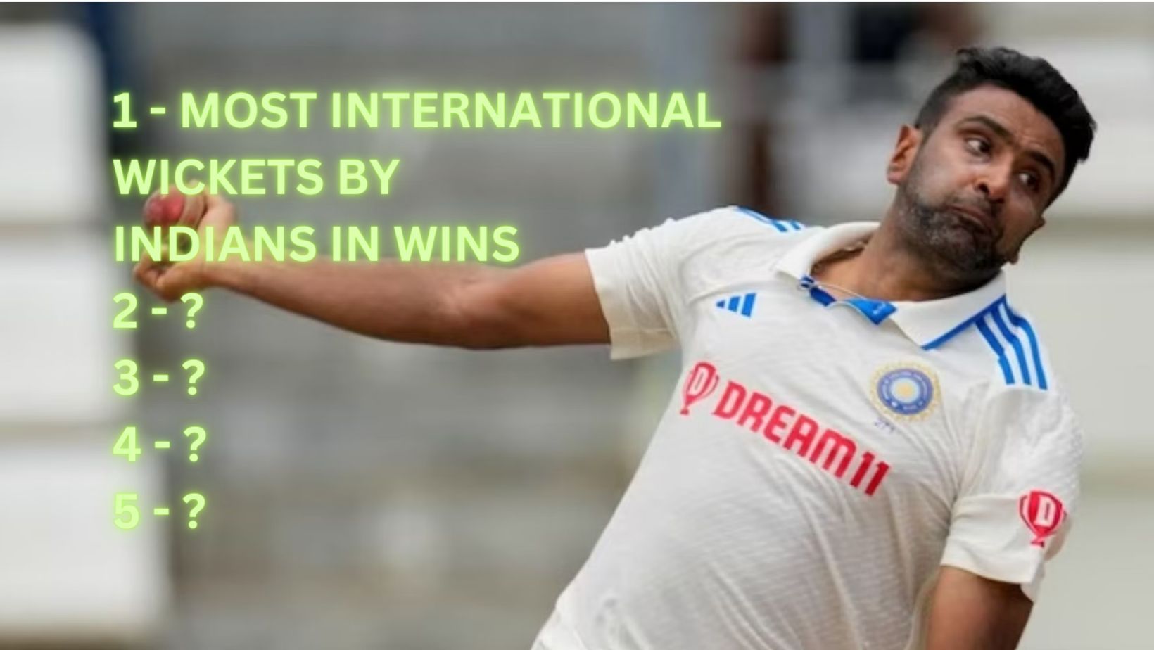 Ravichandran Ashwin is breaking records for fun in 2023.