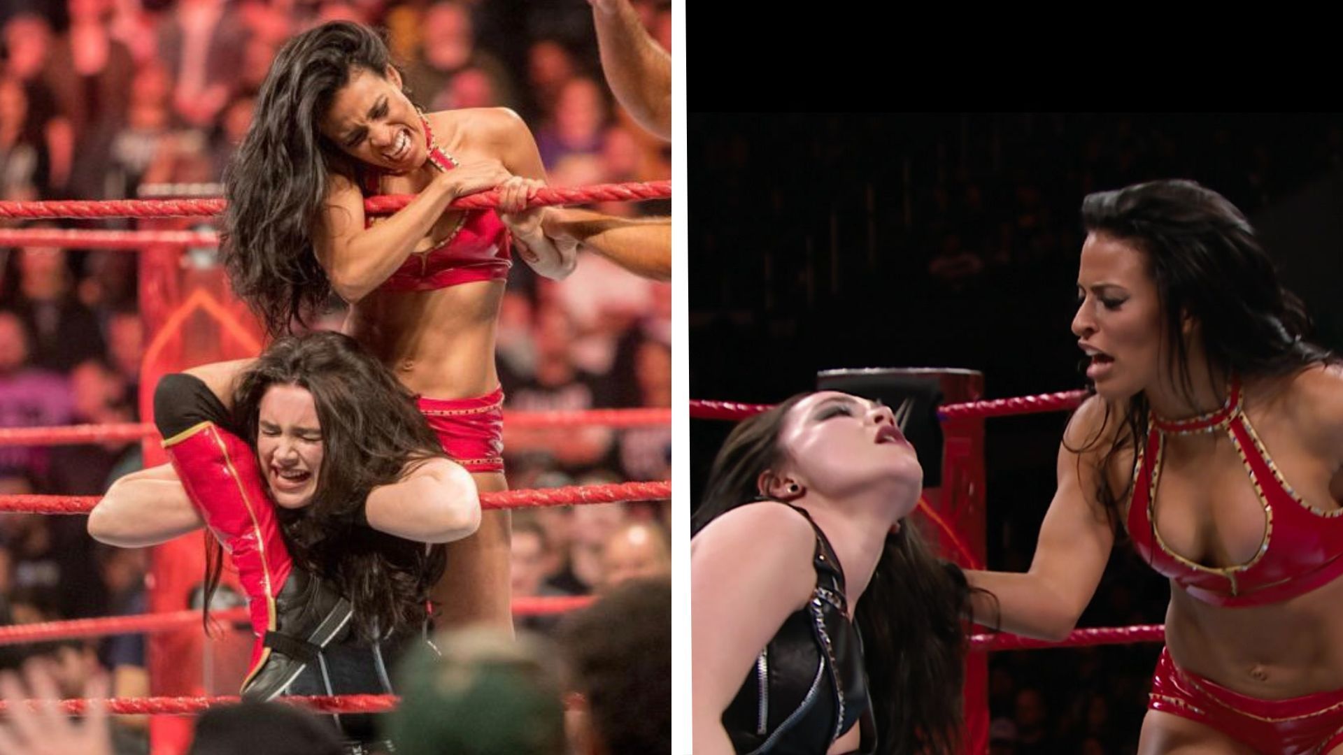 Zelina Vega played AJ Lee in Fighting with My Family