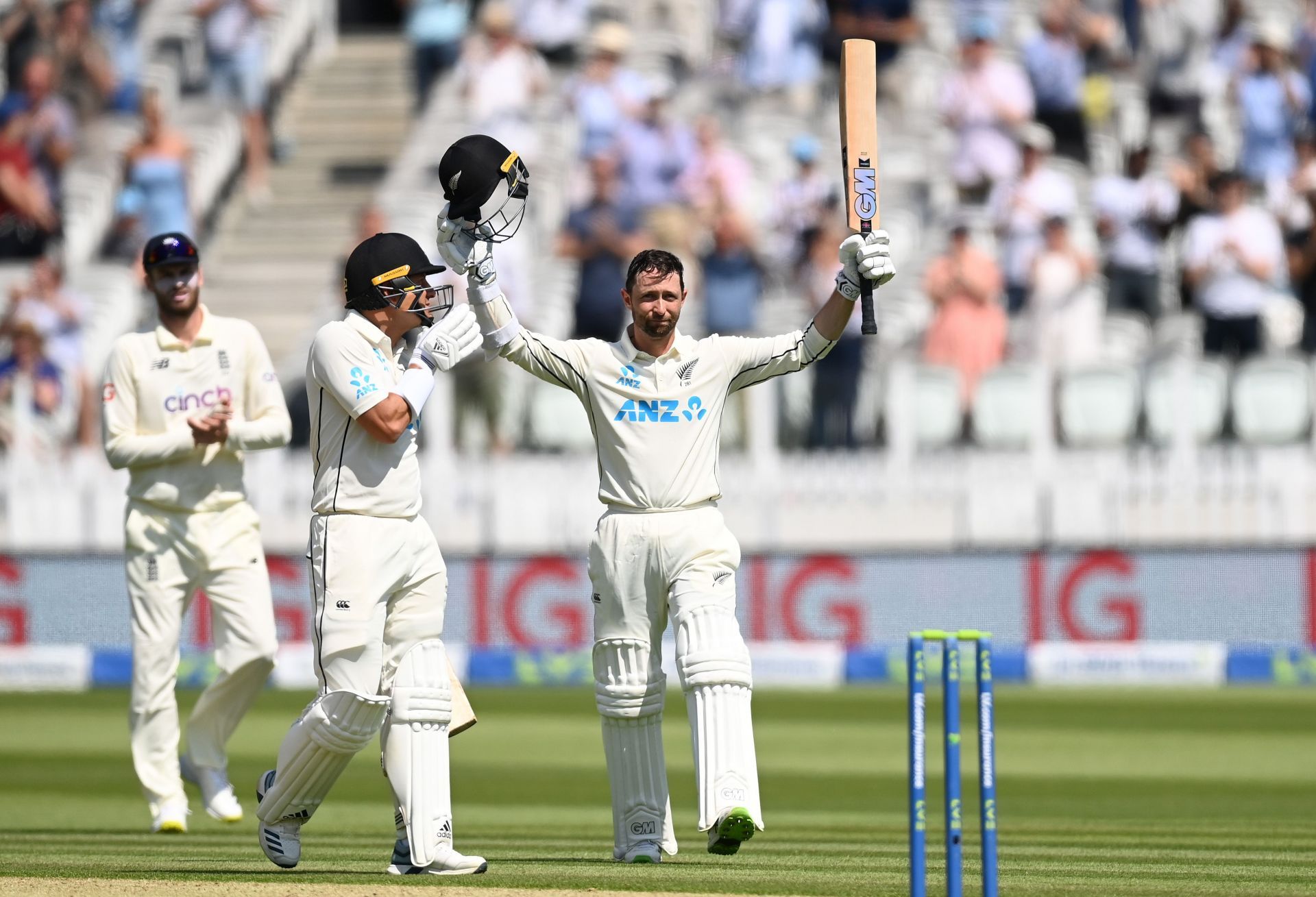 Devon Conway notched up a double hundred on Test debut at Lord&rsquo;s. (Pic: Getty Images)