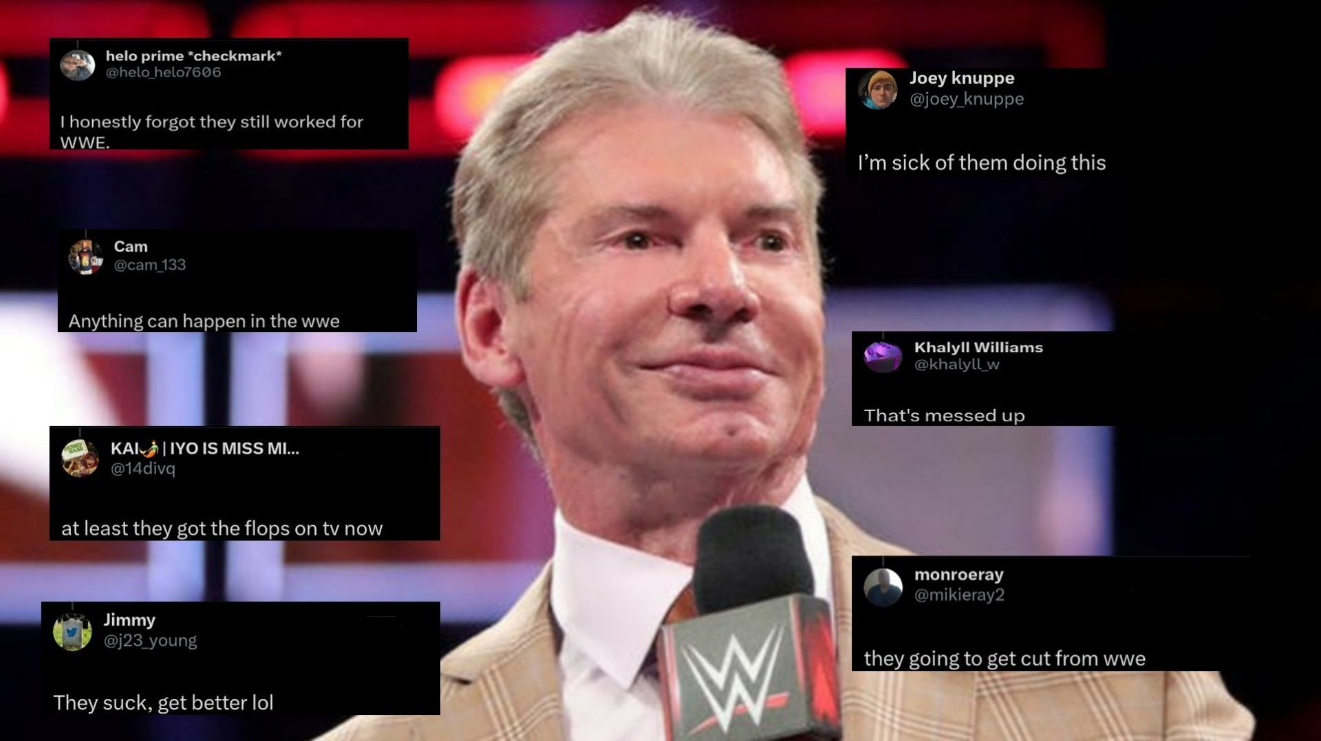 Vince McMahon is the former CEO of WWE!