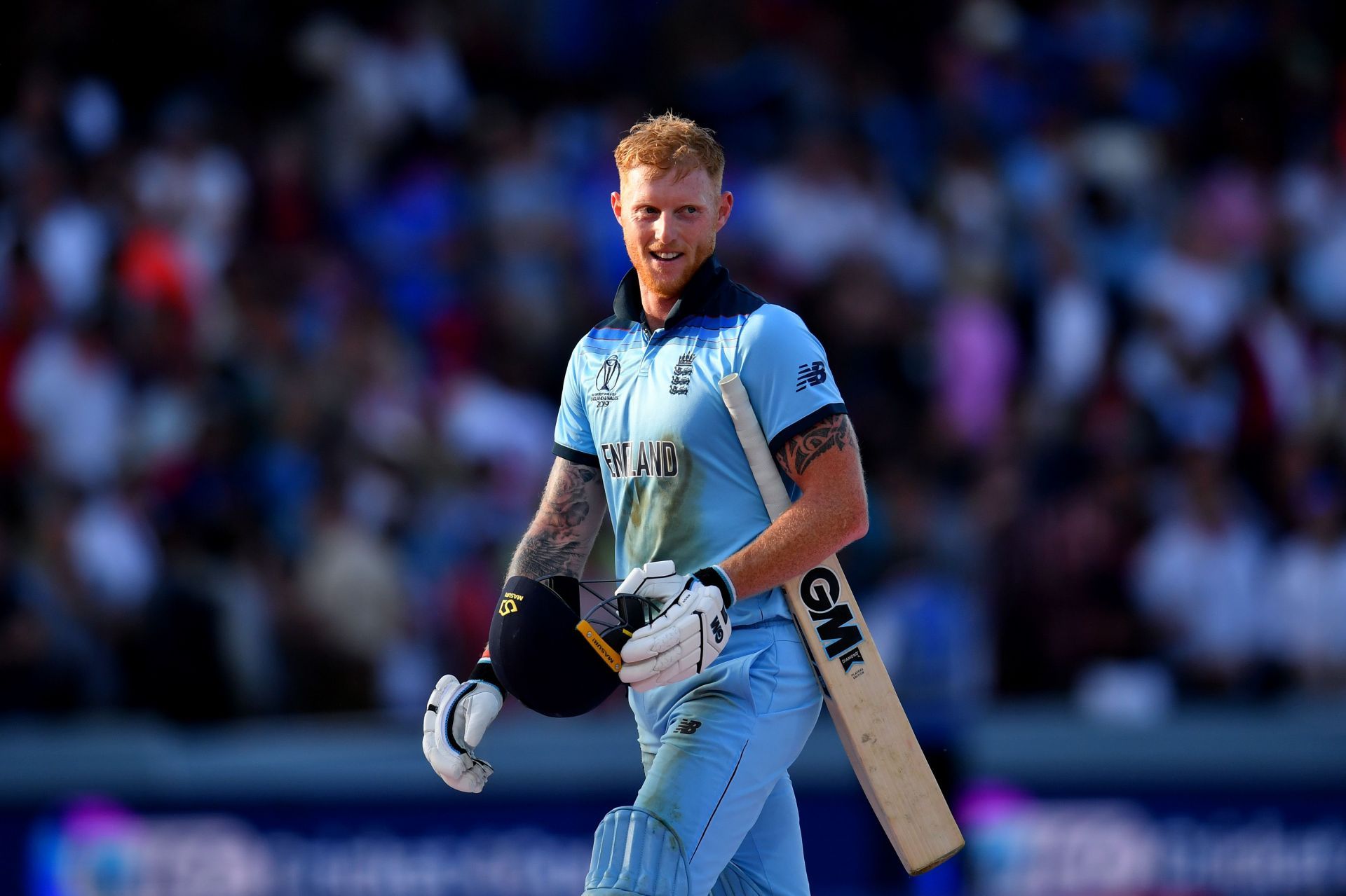 Ben Stokes&#039; unbeaten 84 helped England win the 2019 World Cup