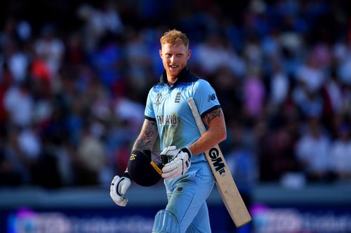 Ben Stokes' unbeaten 84 helped England win the 2019 World Cup