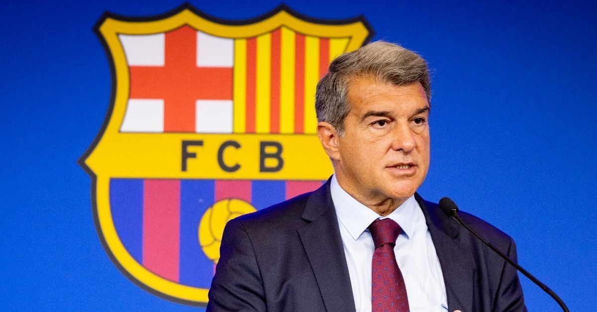 Barcelona president Joan Laporta