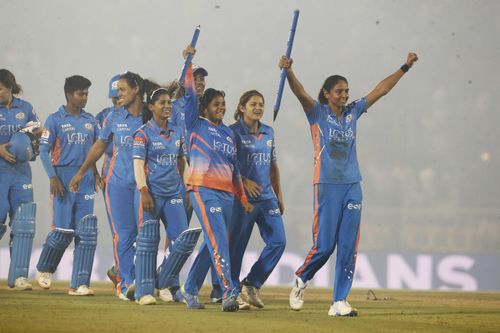 Harmanpreet Kaur led Mumbai Indians Women to the WPL title this year (Image: Getty)