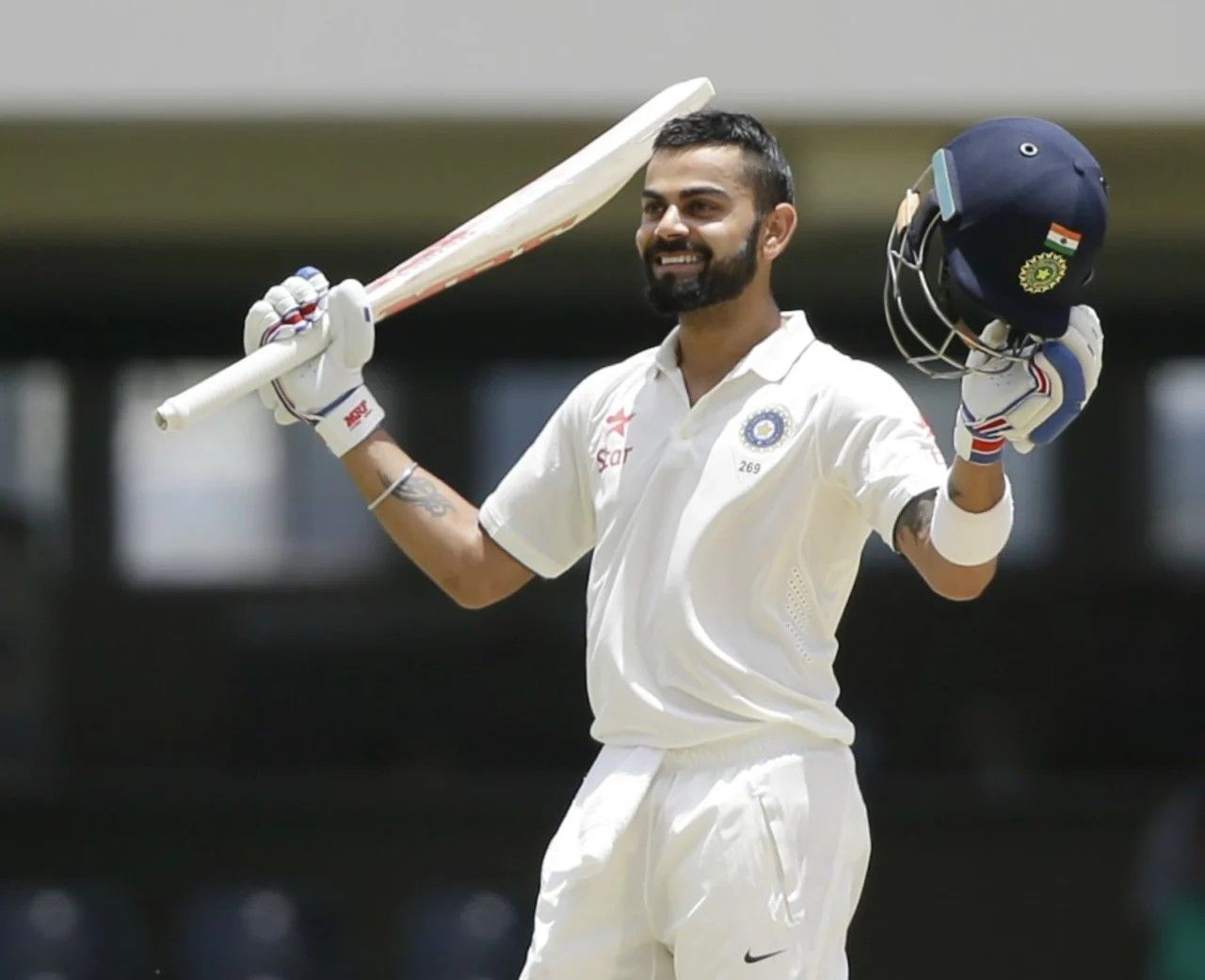Virat Kohli scored his first double-century vs West Indies [Getty Images]