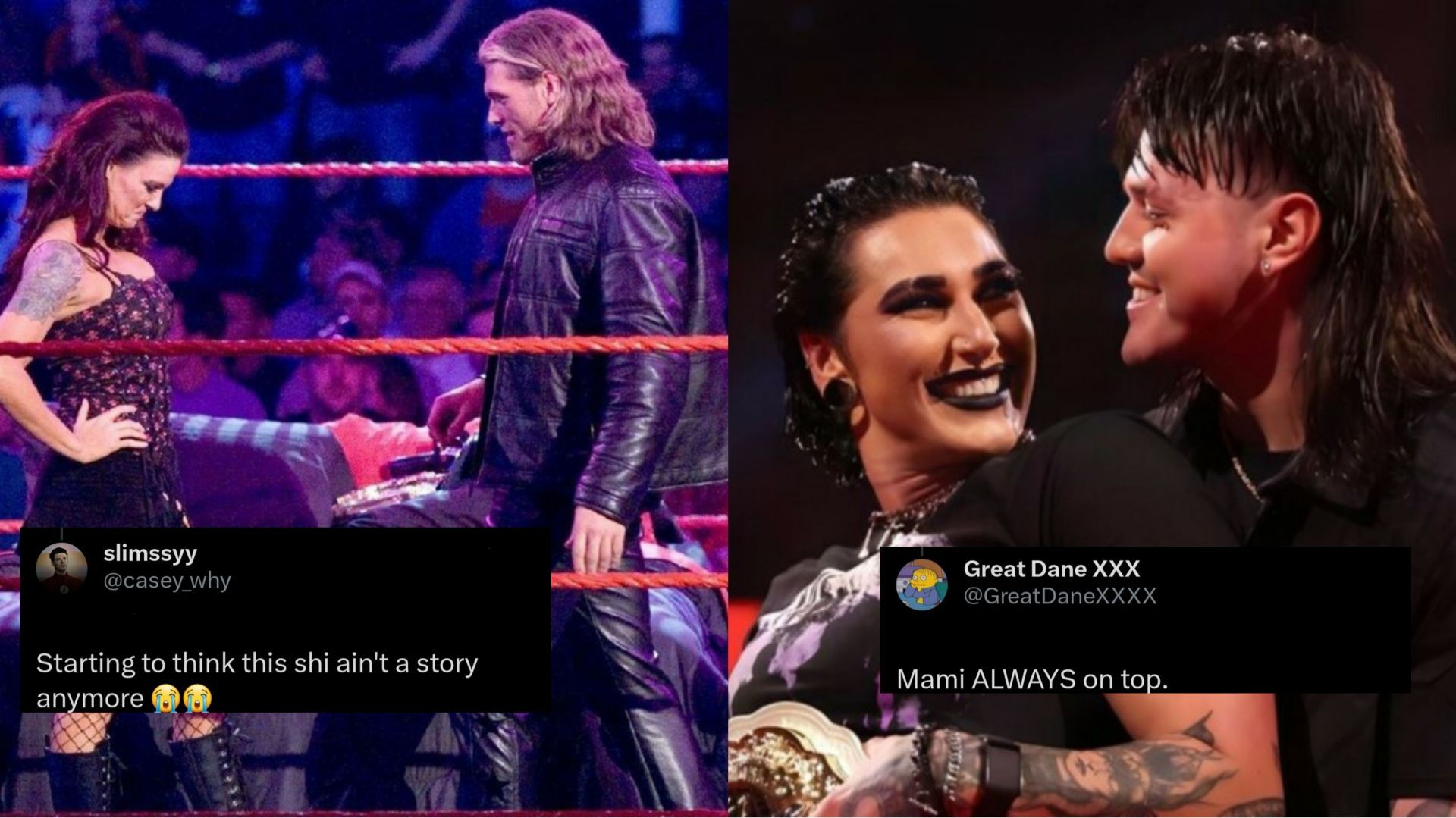 Lita and Edge had a live s*x celebration in WWE!