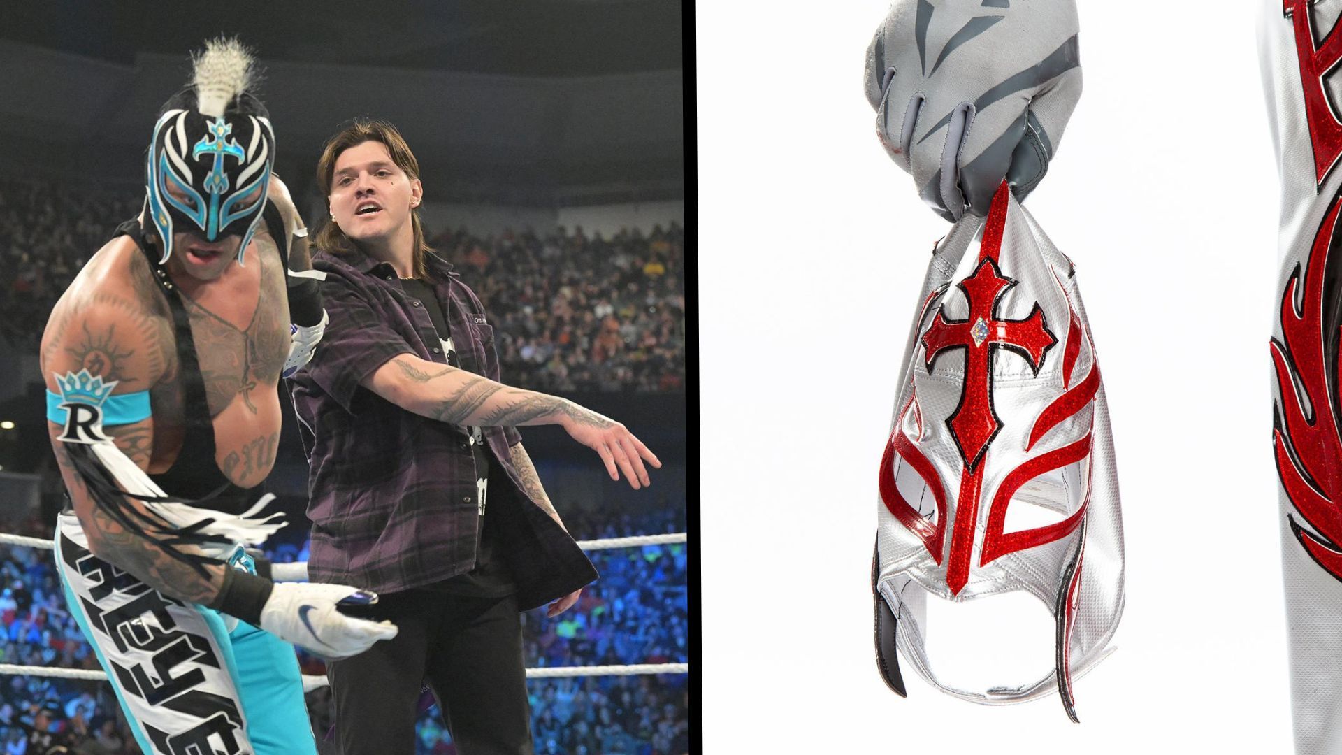 Rey and Dominik Mysterio engaged in a major feud en route to WrestleMania 39