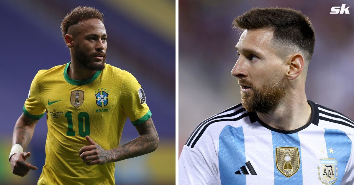 Neymar talk with Messi before World Cup final