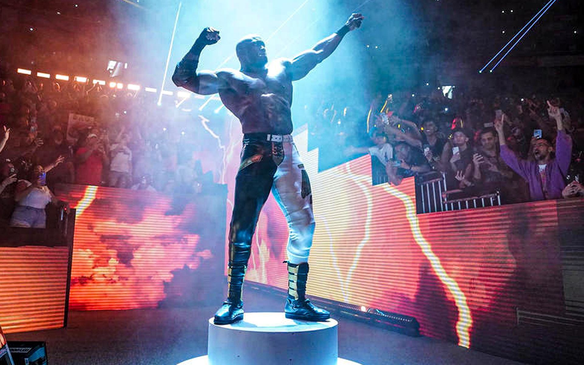 Bobby Lashley is a former WWE Champion.