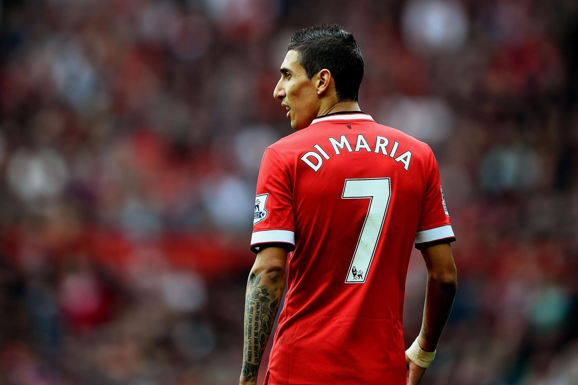 Angel Di Maria at Manchester United (cred: Bleacher Report)