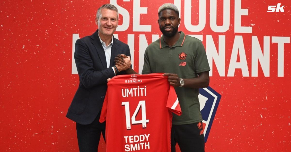 Former Barcelona defender Samuel Umtiti