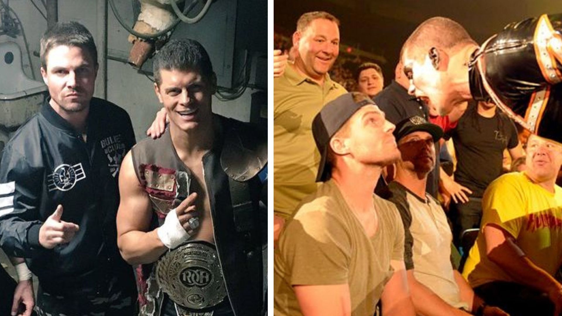 Cody Rhodes and Stephen Amell have a long history with each other