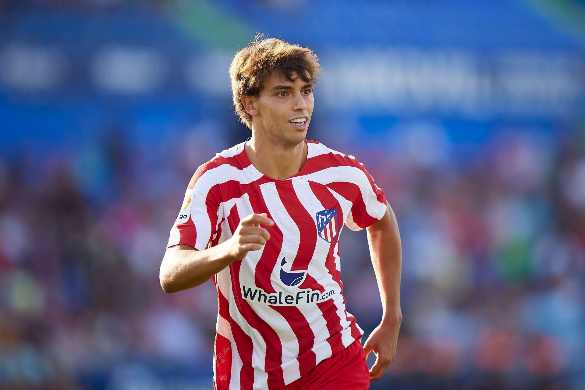 Joao Felix in action for Atletico Madrid.