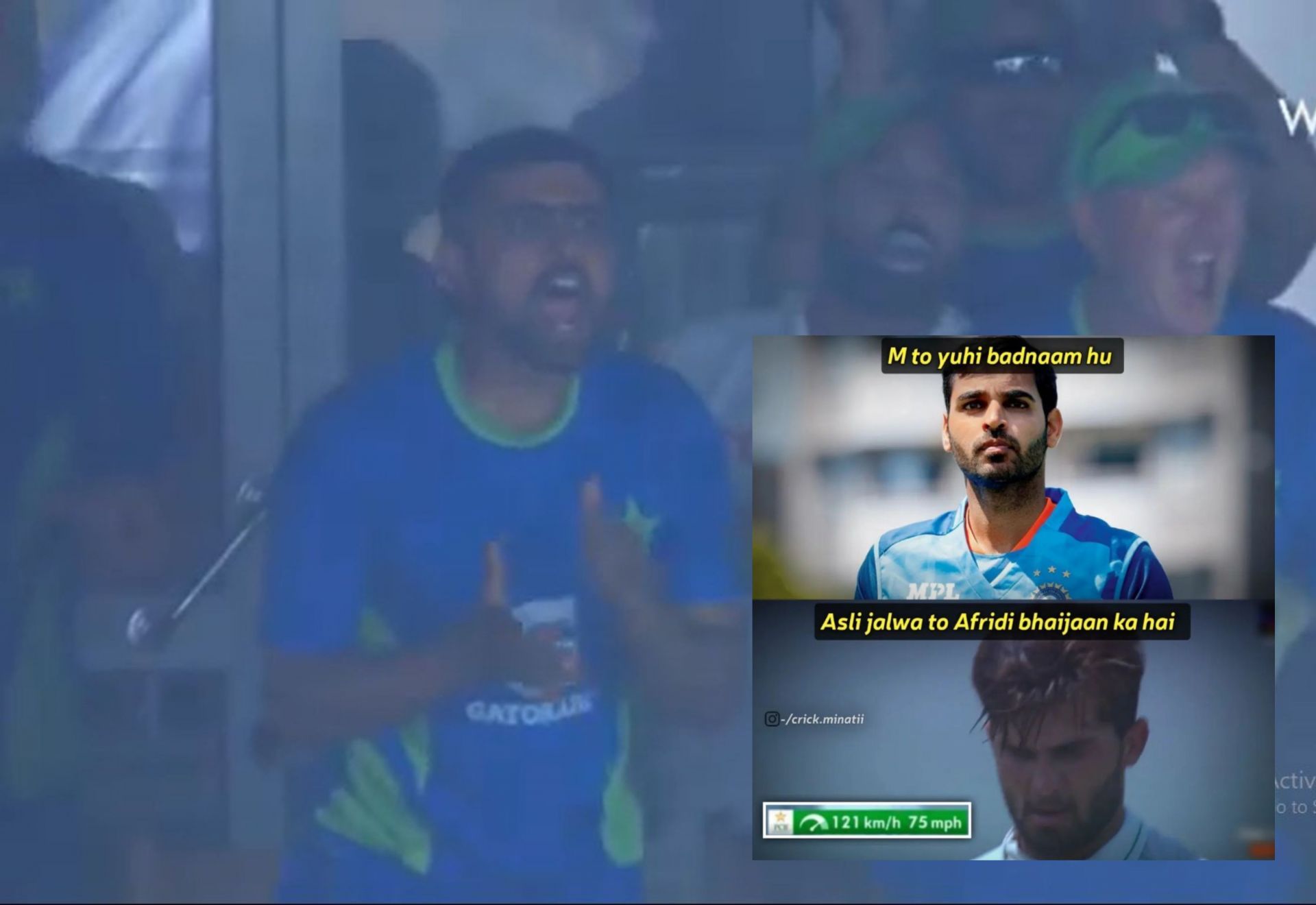 Fans react after Pakistan