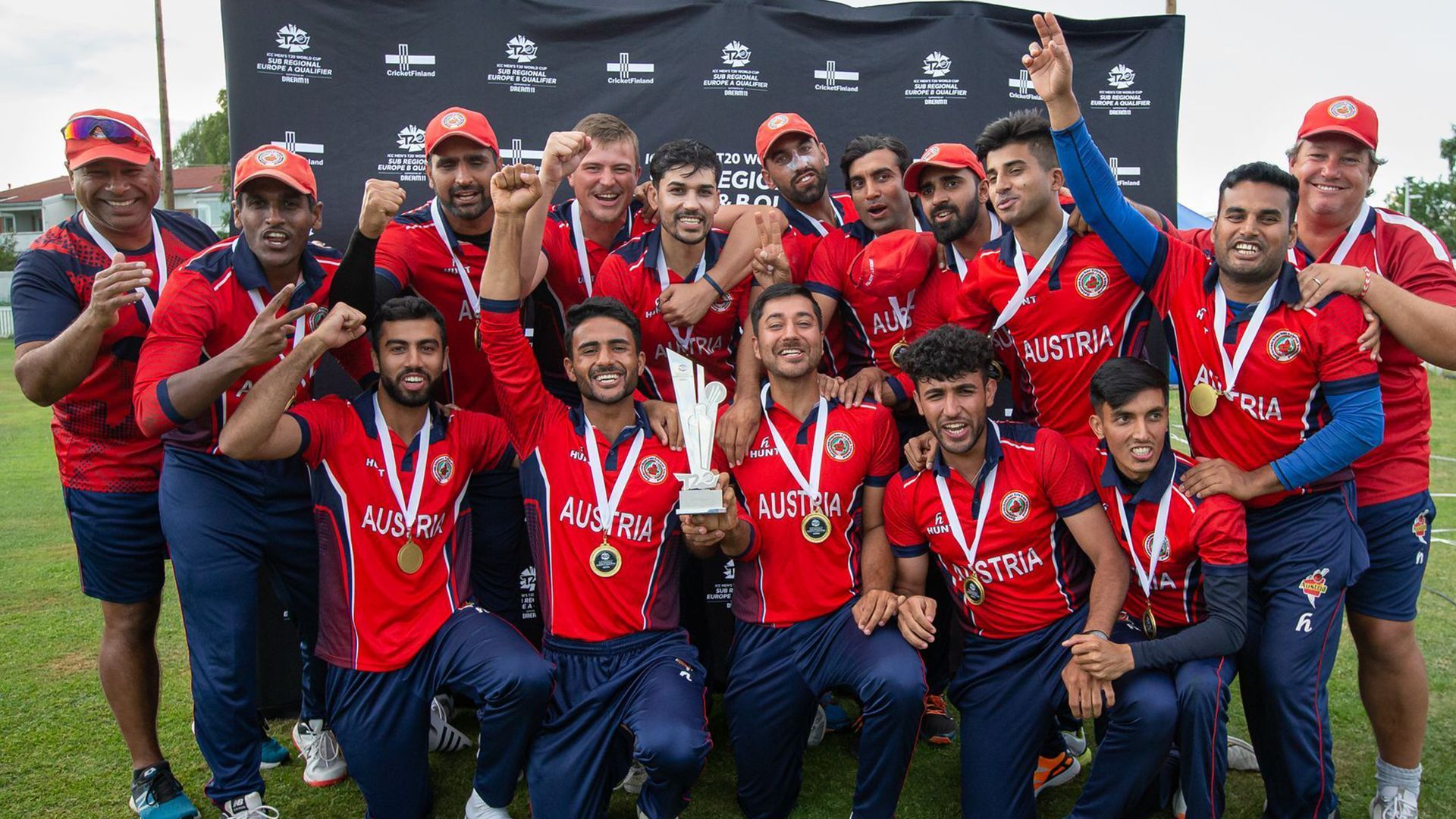 Austria Cricket Team (Image Courtesy: ICC Cricket)