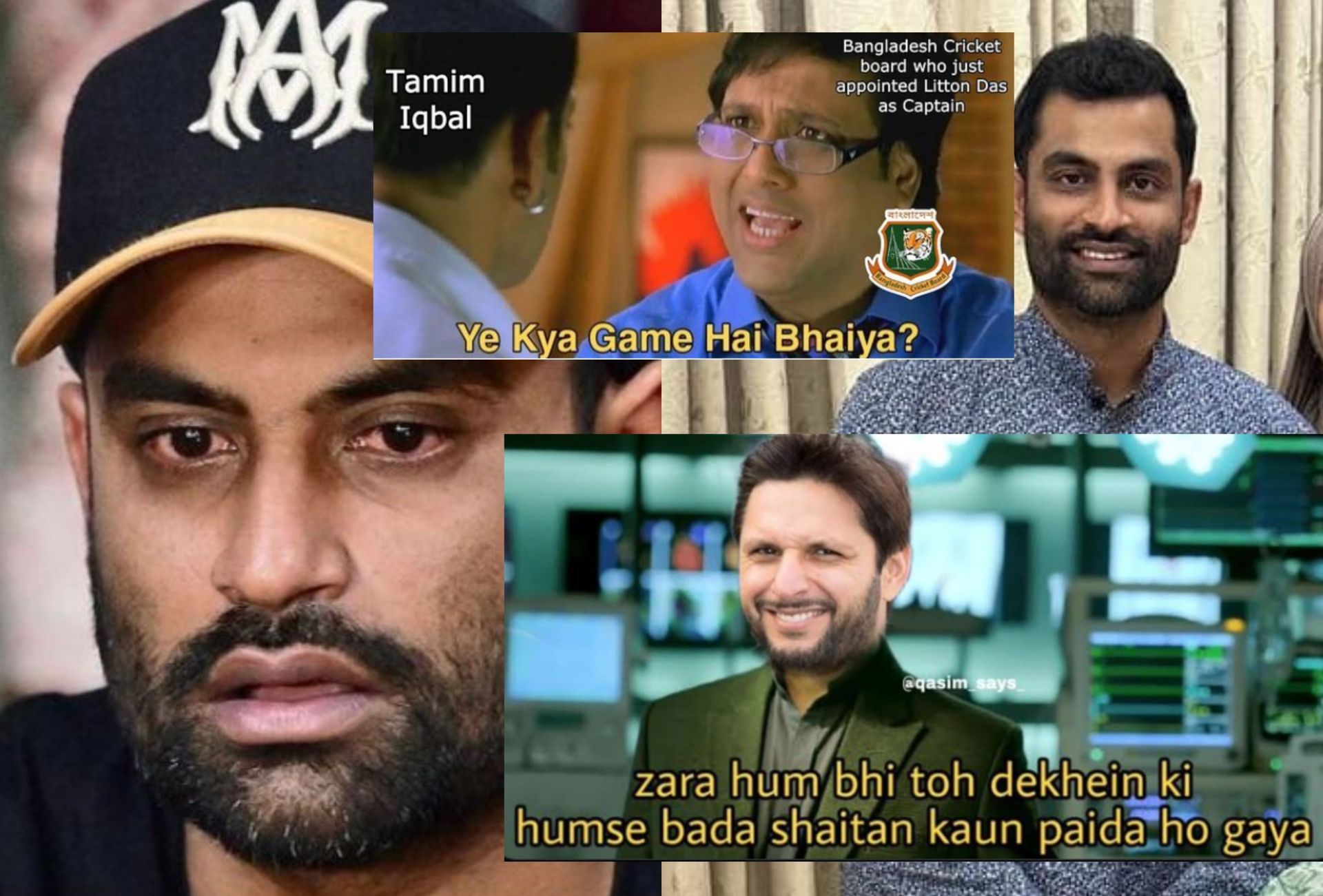 Fans share memes after Tamim