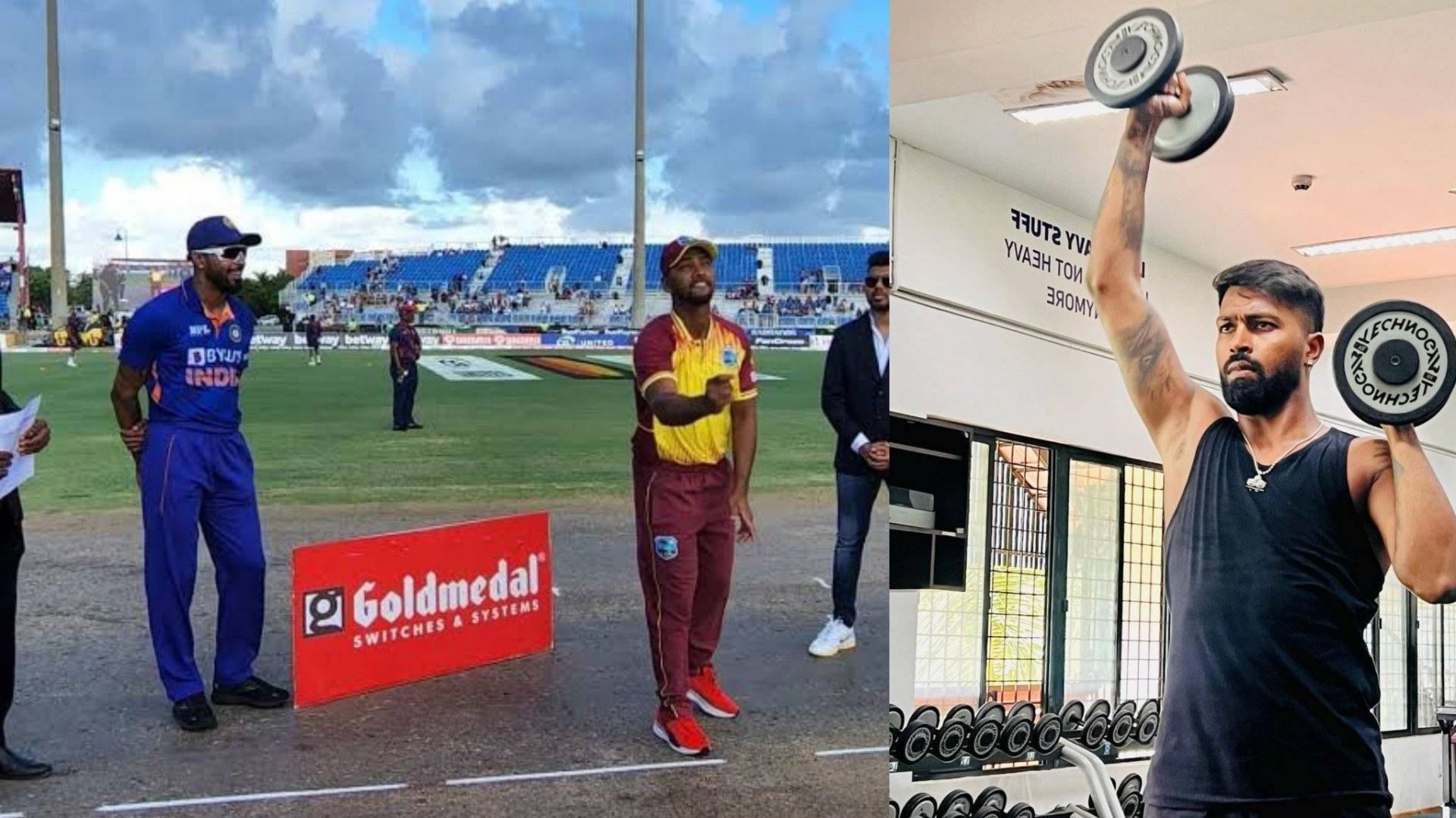 Hardik Pandya is prepping up for the West Indies tour (Image: Instagram)