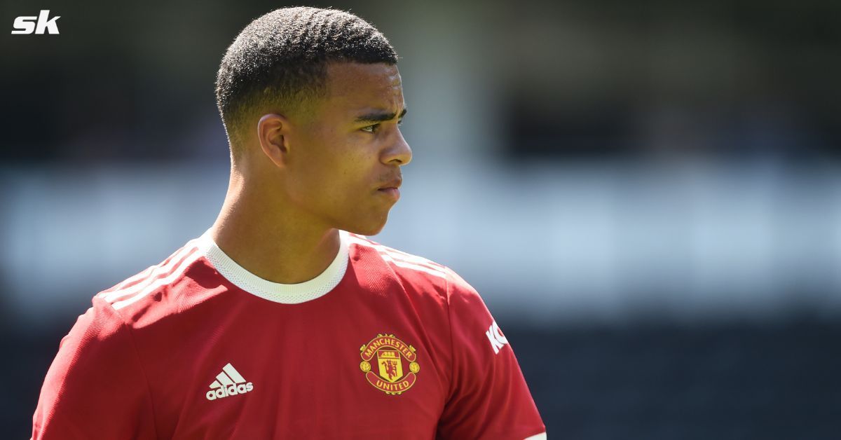 Mason Greenwood training with Elanga