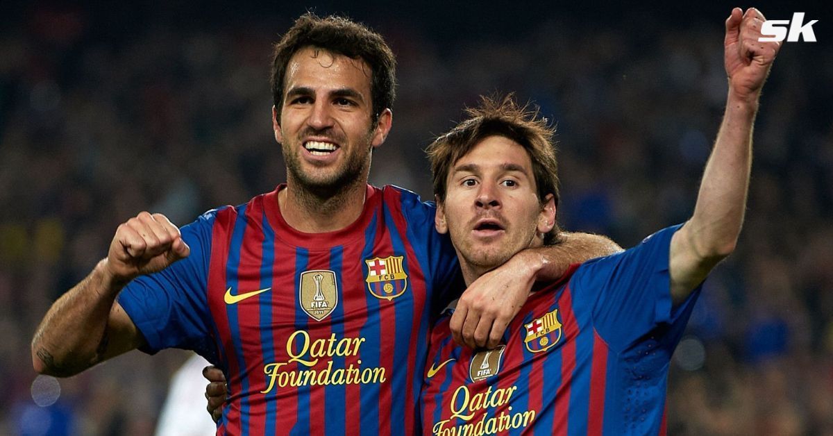 Lionel Messi sent a message as Cesc Fabregas retired