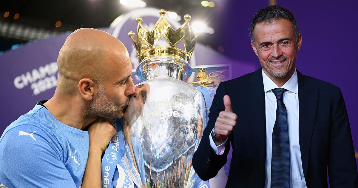Pep Guardiola is set to face competition from Luis Enrique