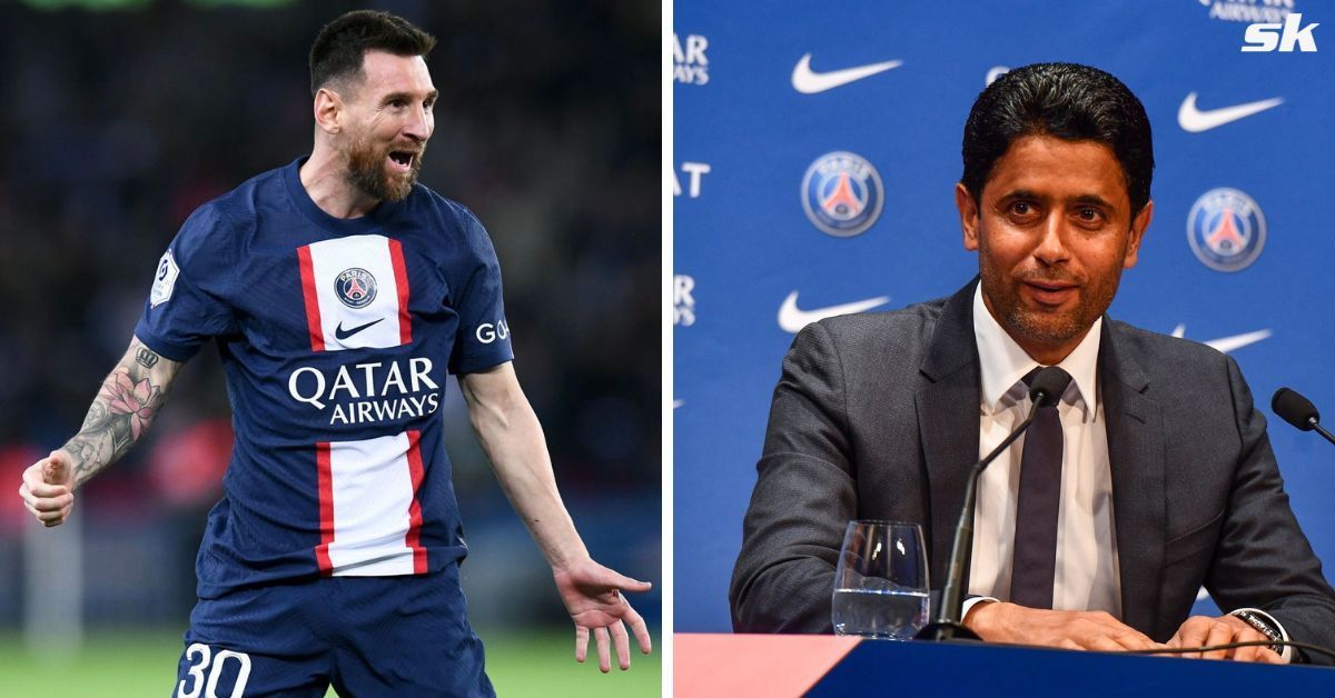 Lionel Messi featured for PSG between 2021 and 2023.