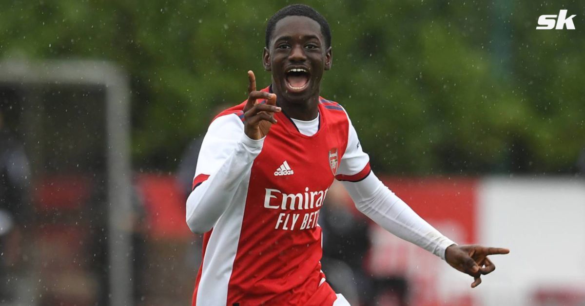 Arsenal youngster Khayon Edwards.