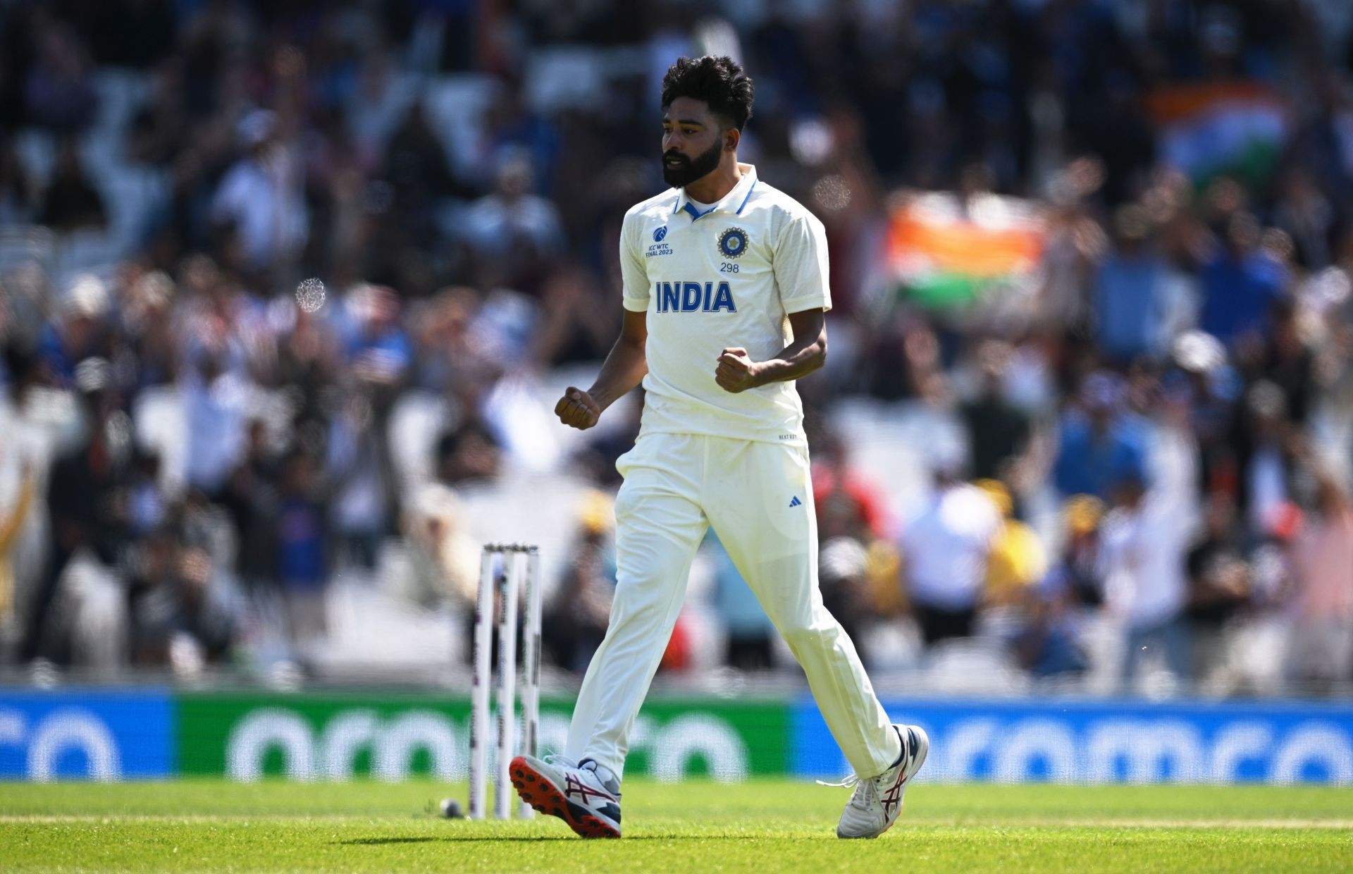 The fast bowler is leading the attack in the absence of seniors. (Pic: Getty Images)