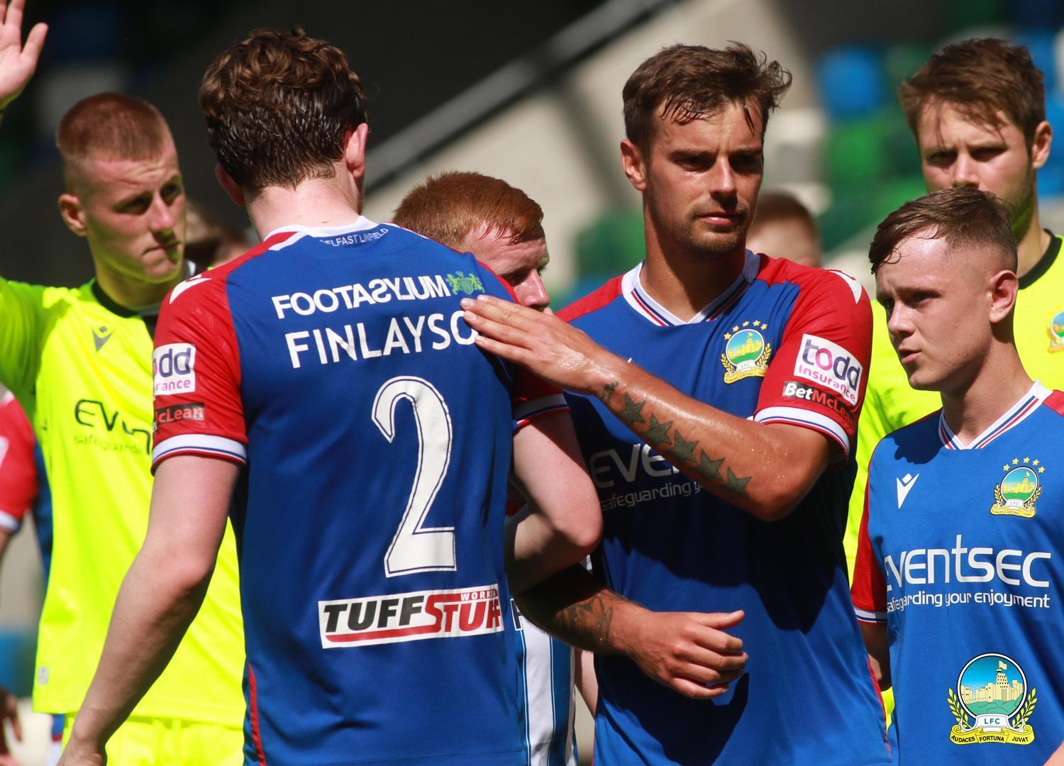 Linfield face Vllaznia in the Europa Conference League qualifier on Thursday