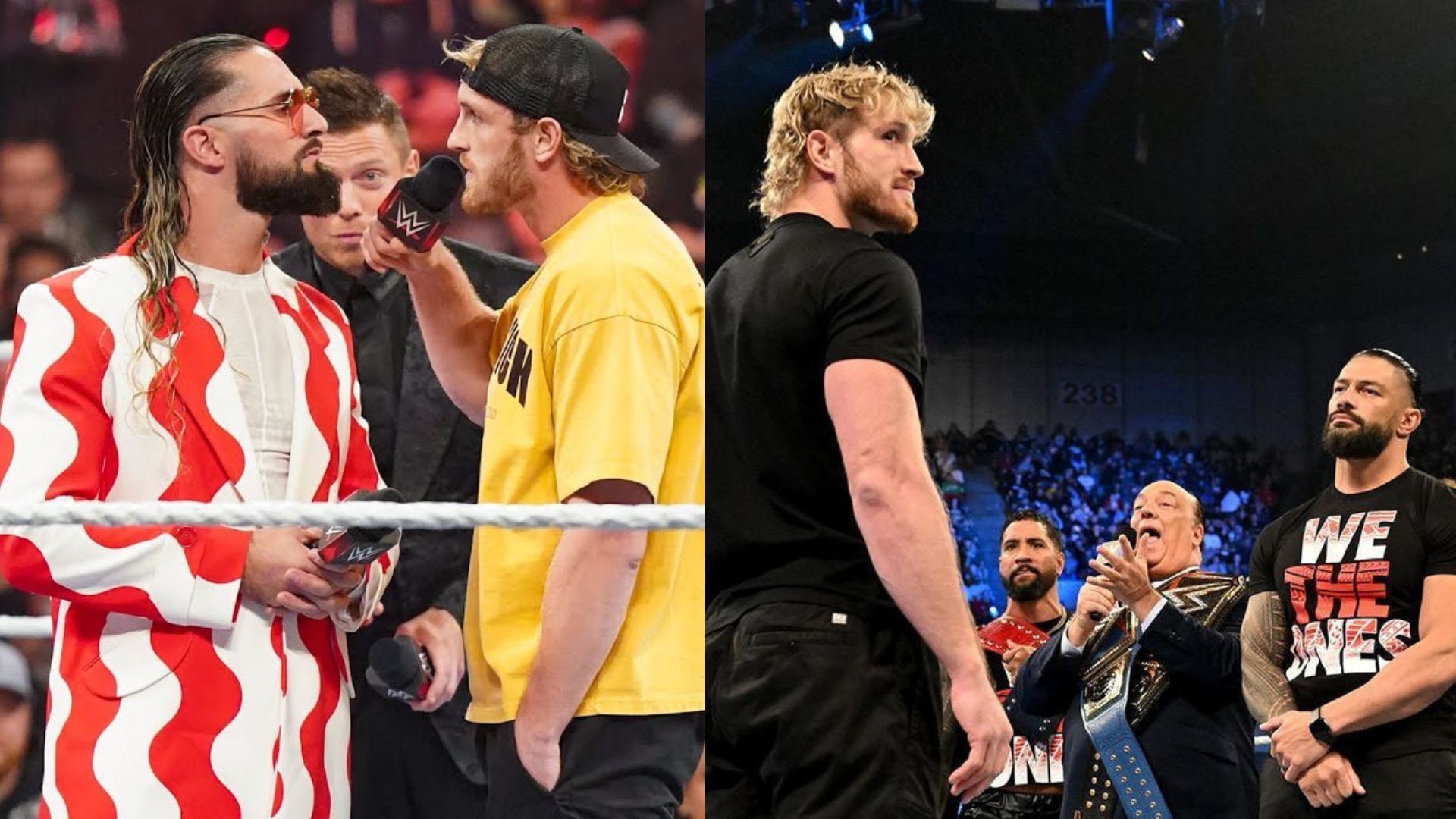 Logan Paul recalled his earlier feuds in WWE