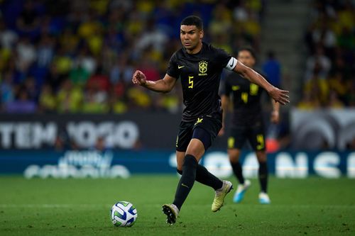 Casemiro in action