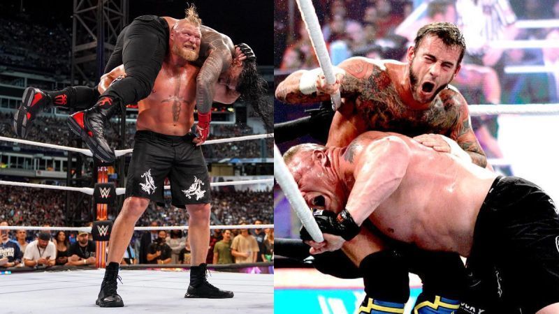 brock lesnar longest matches summerslam