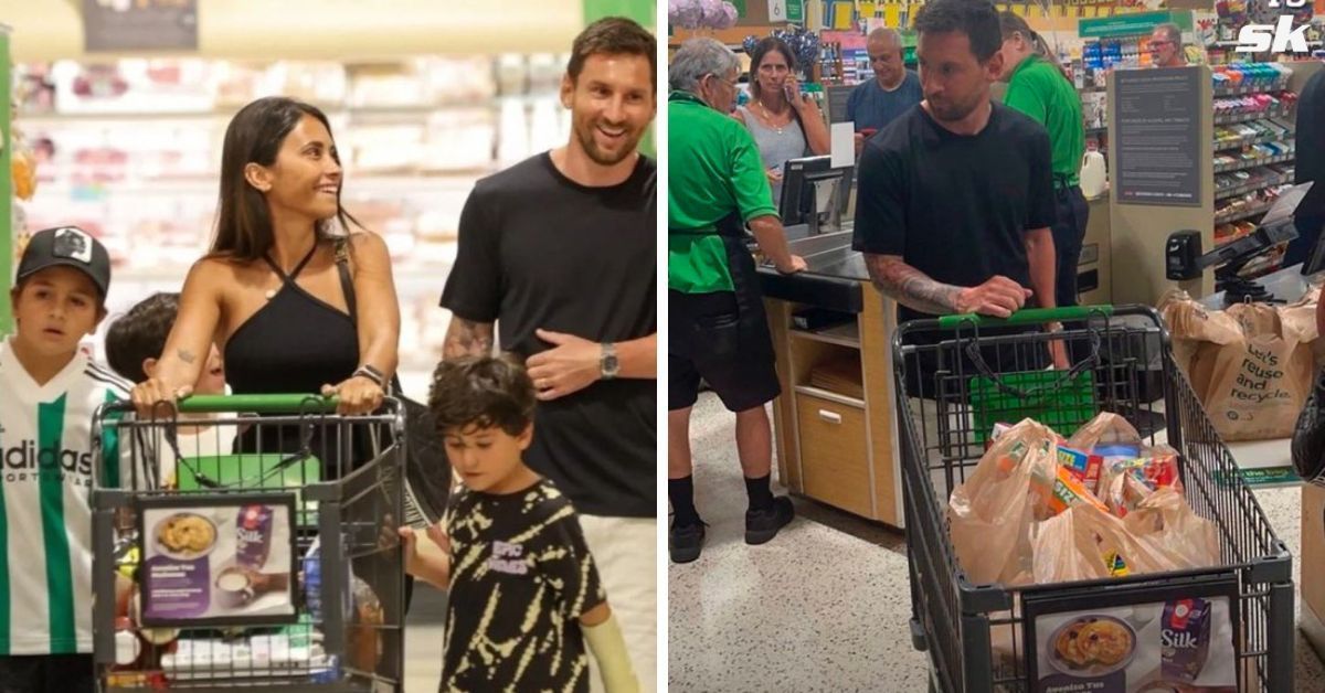 Lionel Messi shopping at Publix was staged?