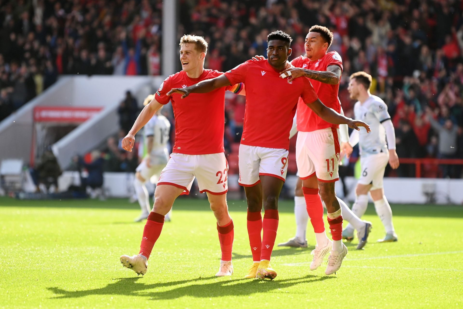 Nottingham Forest currently has no central shirt sponsor