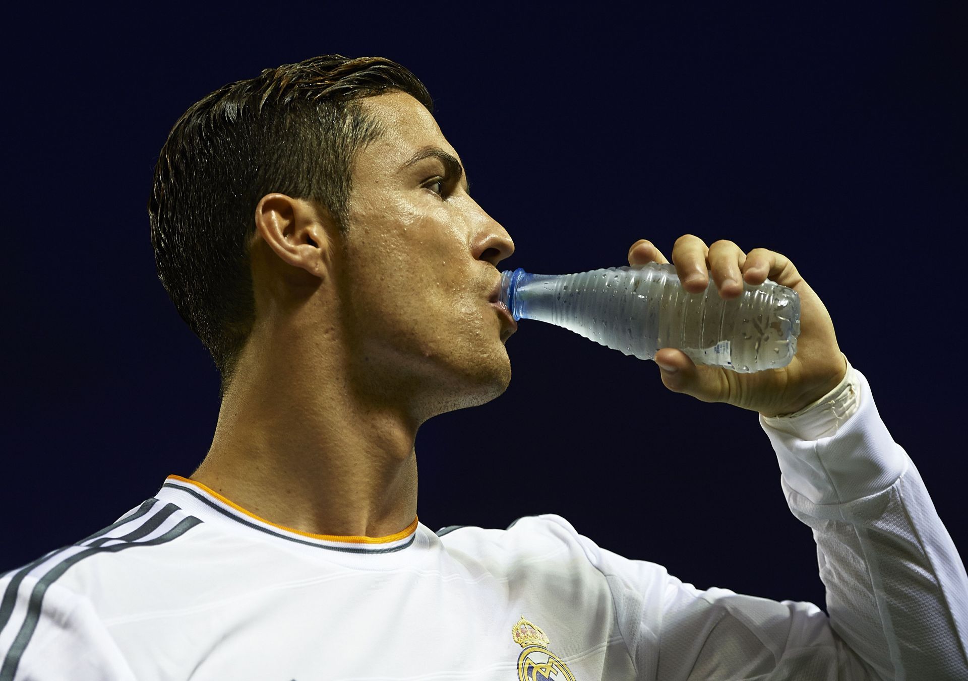 Ronaldo is not a fan of the carbonated drink.