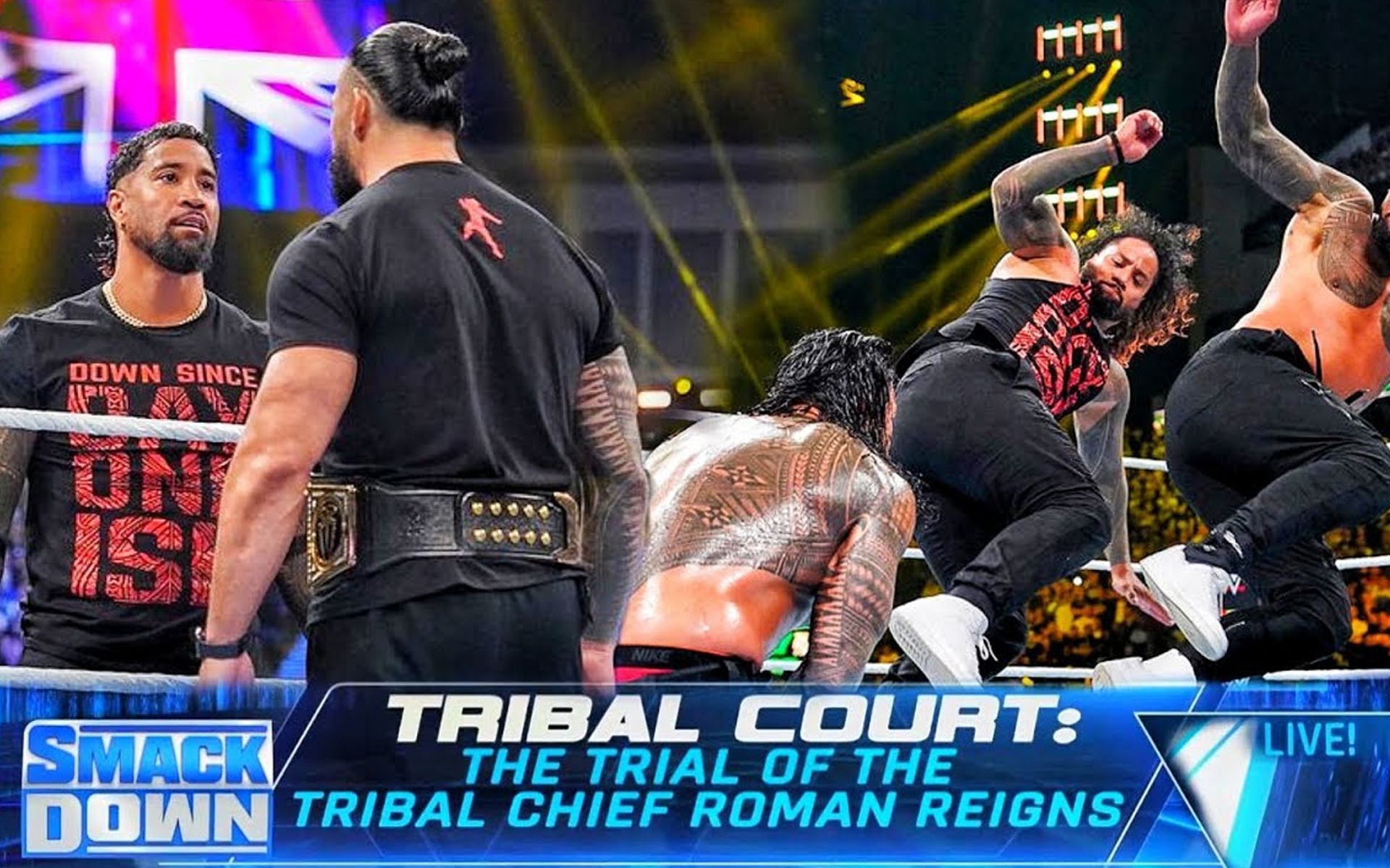 The Tribal Court is set to be the main event of tonight&#039;s SmackDown.