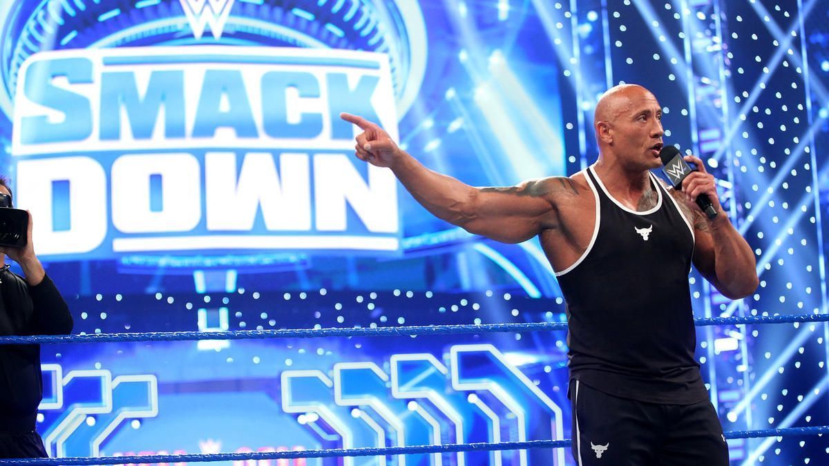 The Rock's last appearance was on the SmackDown premiere on FOX.