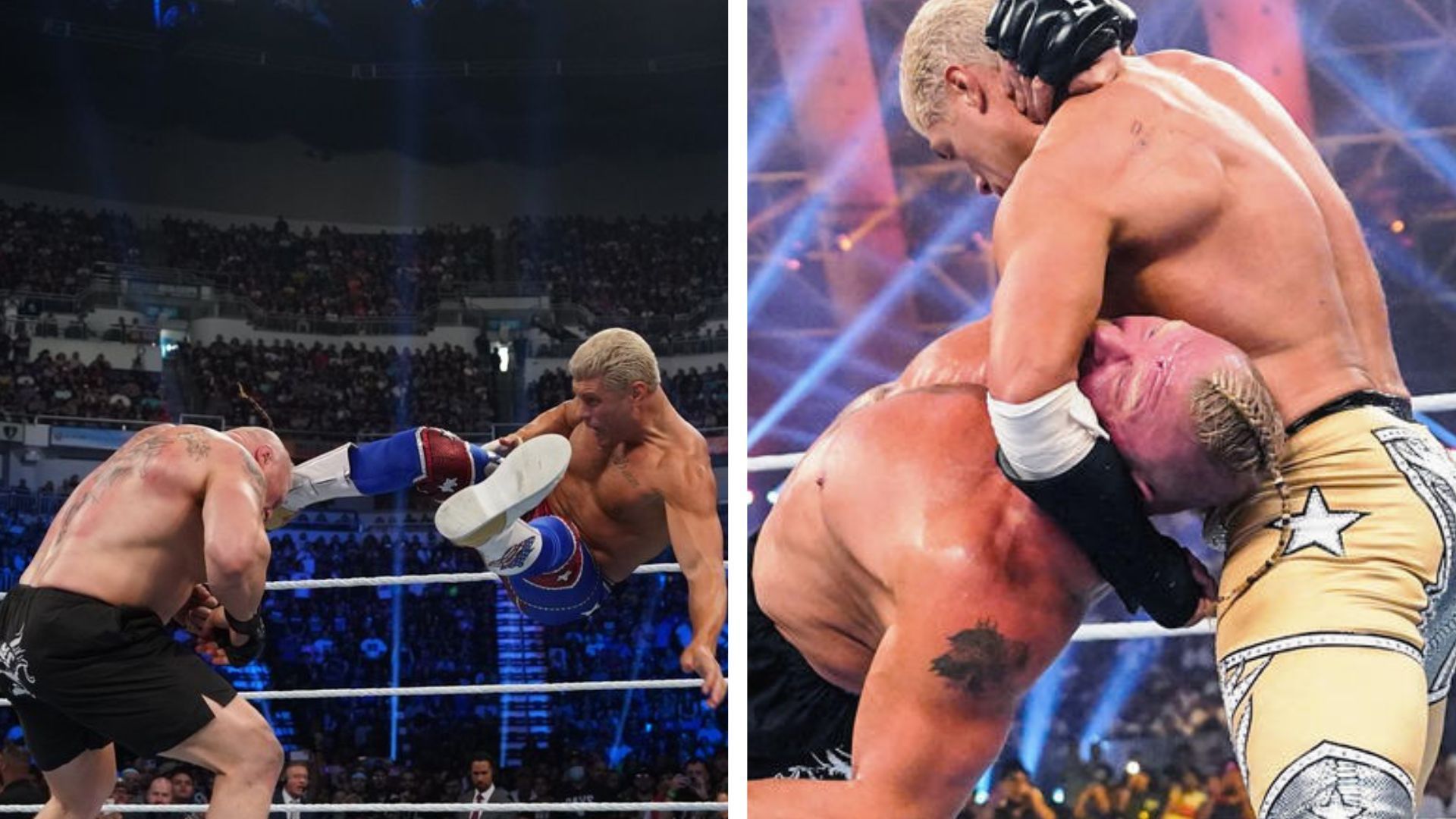 Lesnar and Rhodes could be preparing for a third bout at SummerSlam.