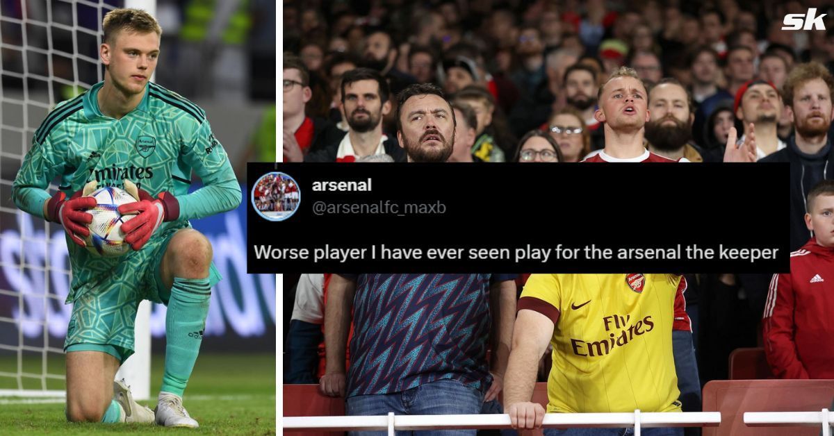 Arsenal goalkeeper slammed for his mistake in friendly