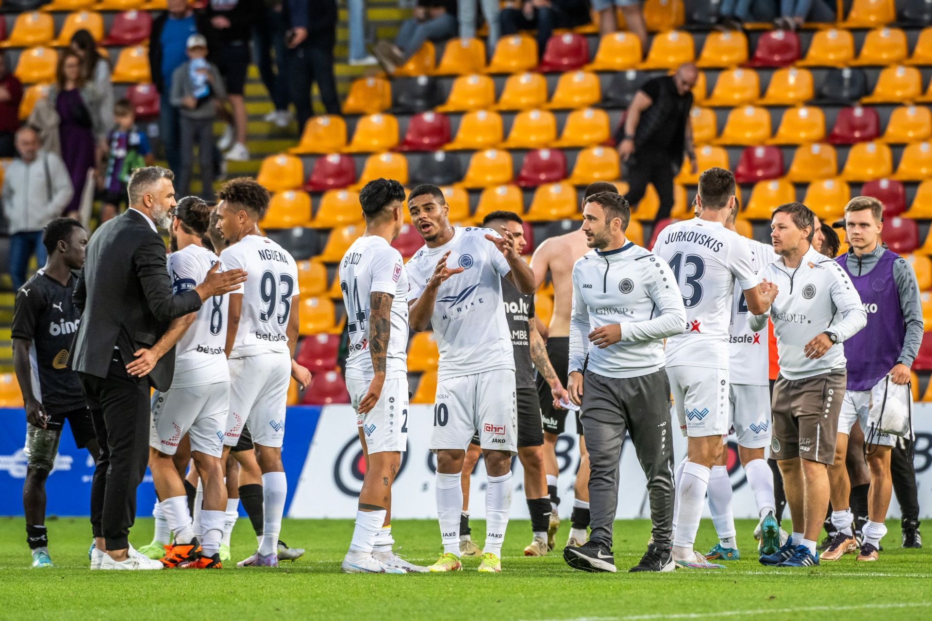 Riga take on Vikingur in the Europa Conference League qualifiers on Thursday