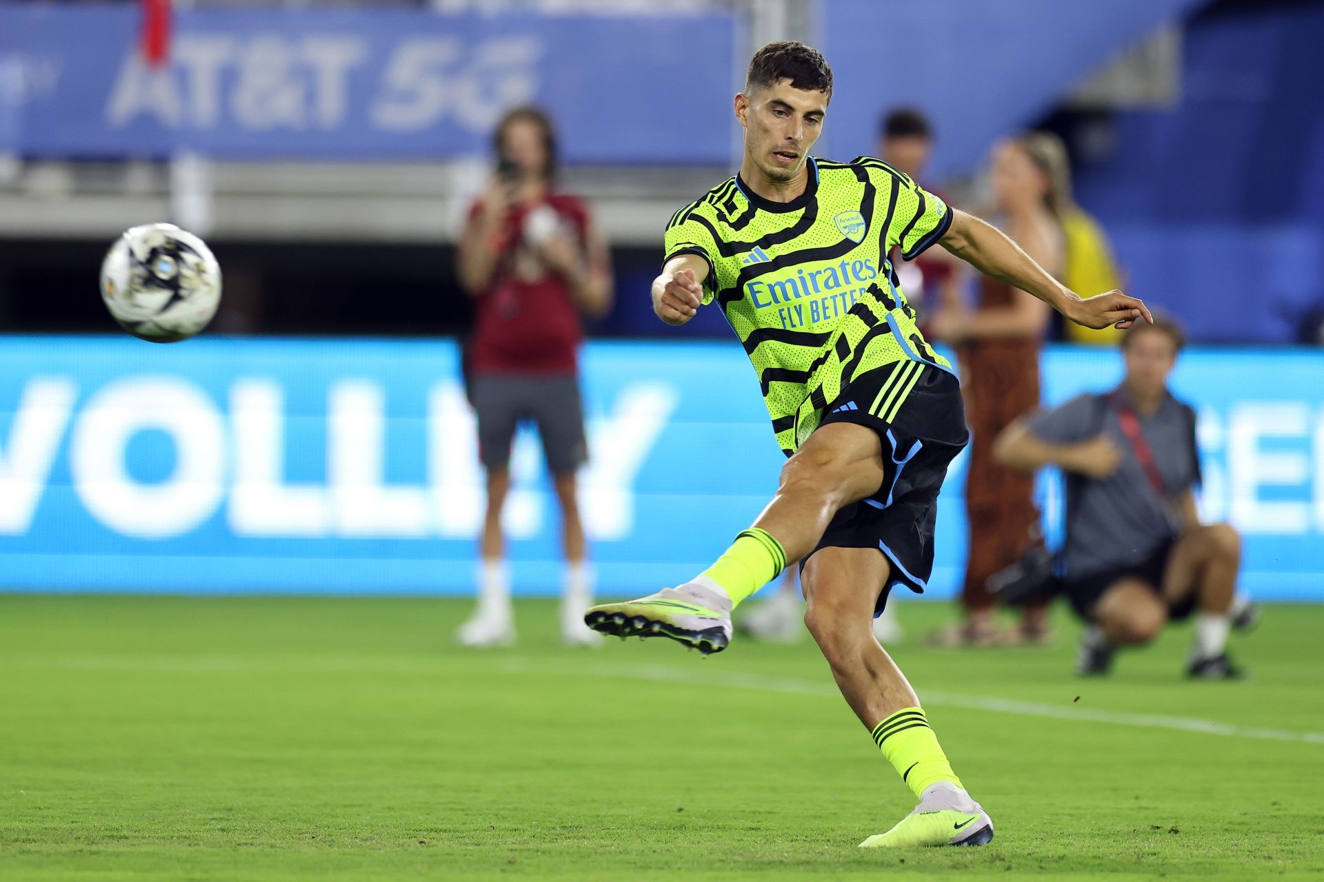 Kai Havertz arrived at the Emirates this summer.